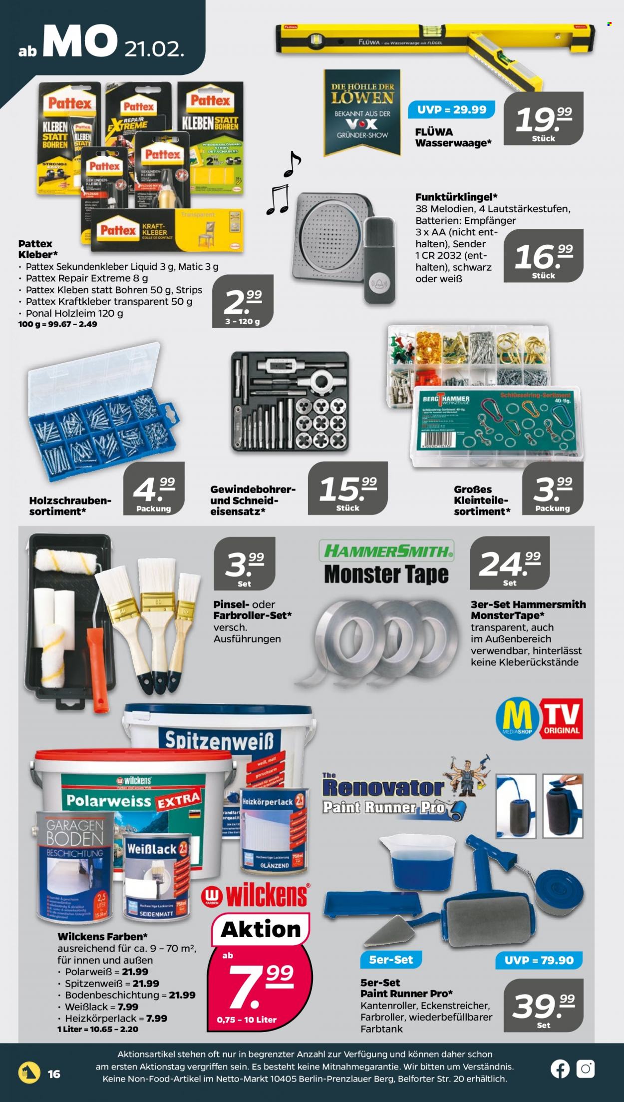 Netto Prospekte  - 21.02.2022 - 26.02.2022. Seite 16