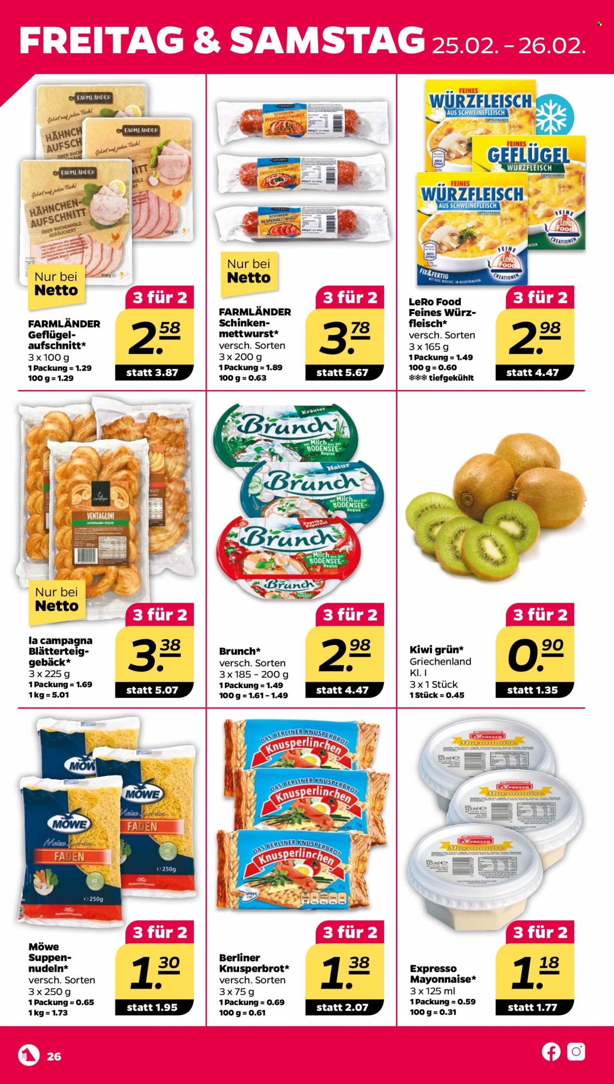Netto Prospekte  - 21.02.2022 - 26.02.2022. Seite 26