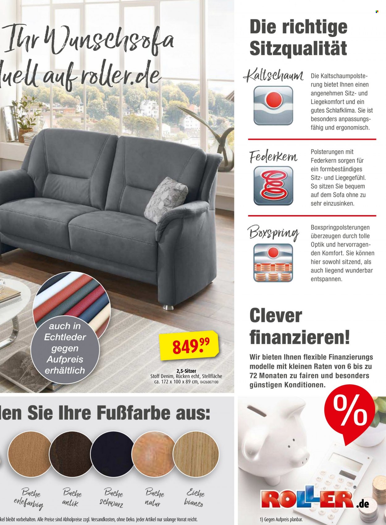 thumbnail - Prospekte Roller - 14.02.2022 - 31.07.2022 - Produkte in Aktion - Sofa, Sessel. Seite 11.