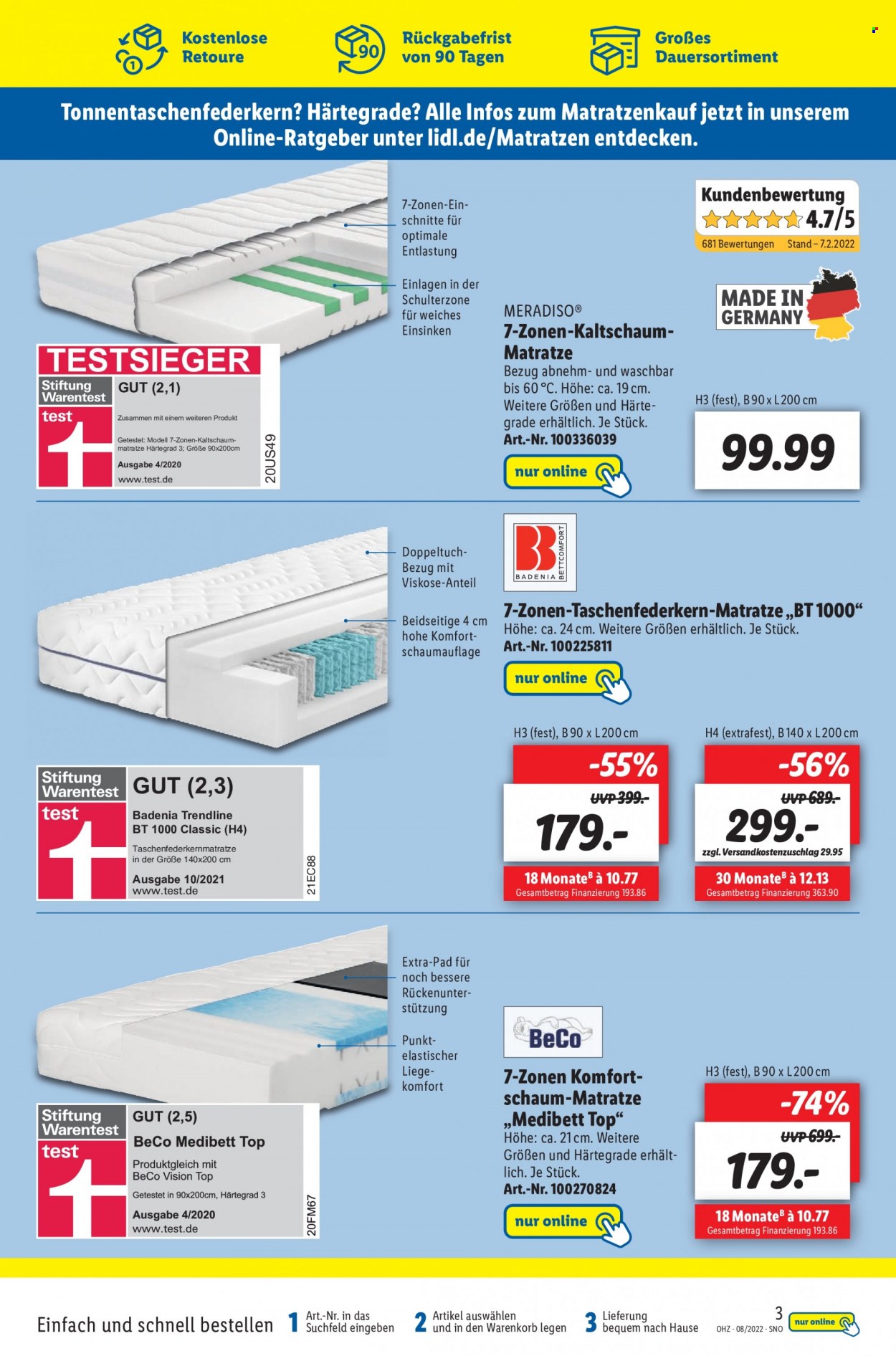 Lidl Prospekte  - 21.02.2022 - 27.02.2022. Seite 3