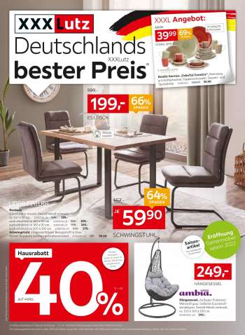 Prospekte XXXLutz - 14.02.2022 - 27.02.2022.