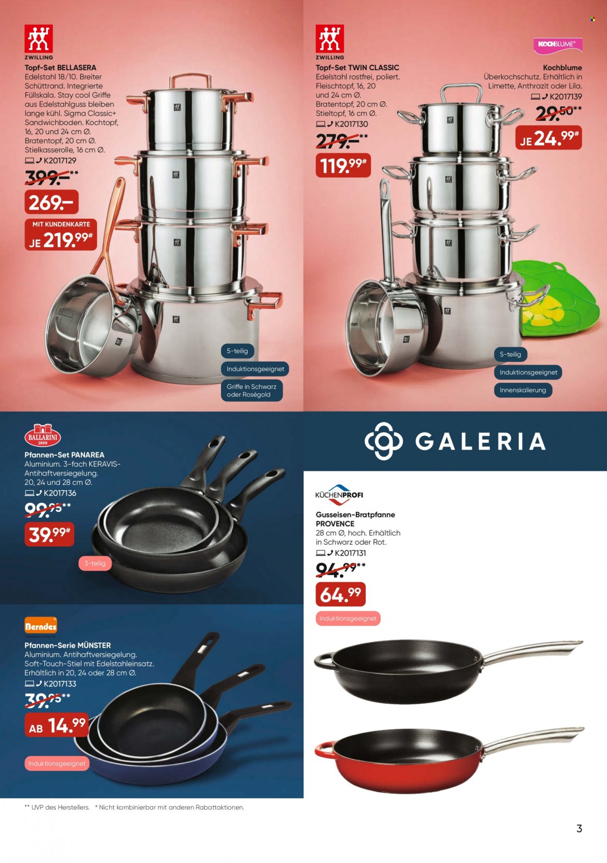 GALERIA Karstadt Kaufhof Prospekte  - 16.02.2022 - 22.02.2022. Seite 3