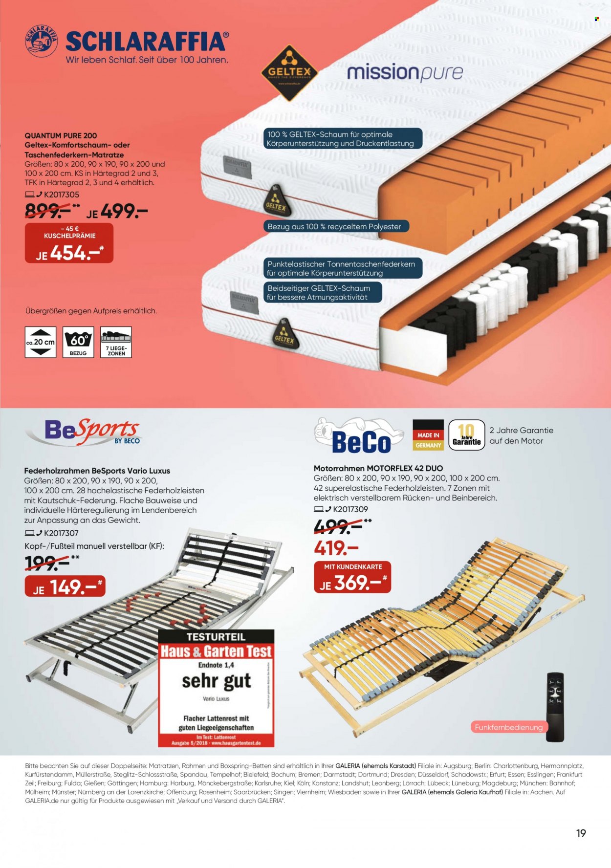GALERIA Karstadt Kaufhof Prospekte  - 16.02.2022 - 22.02.2022. Seite 19