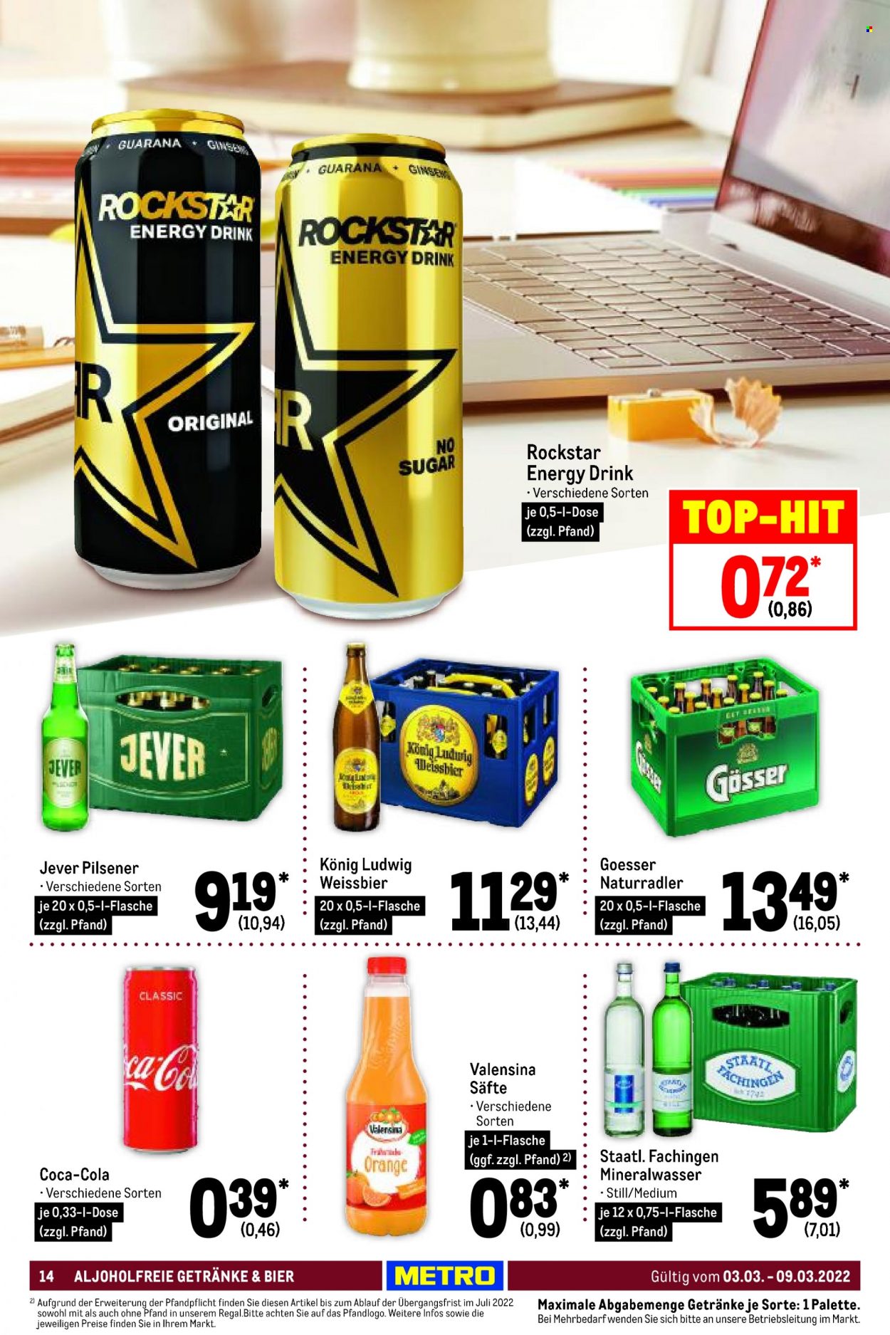 Metro Prospekte  - 3.03.2022 - 9.03.2022. Seite 14