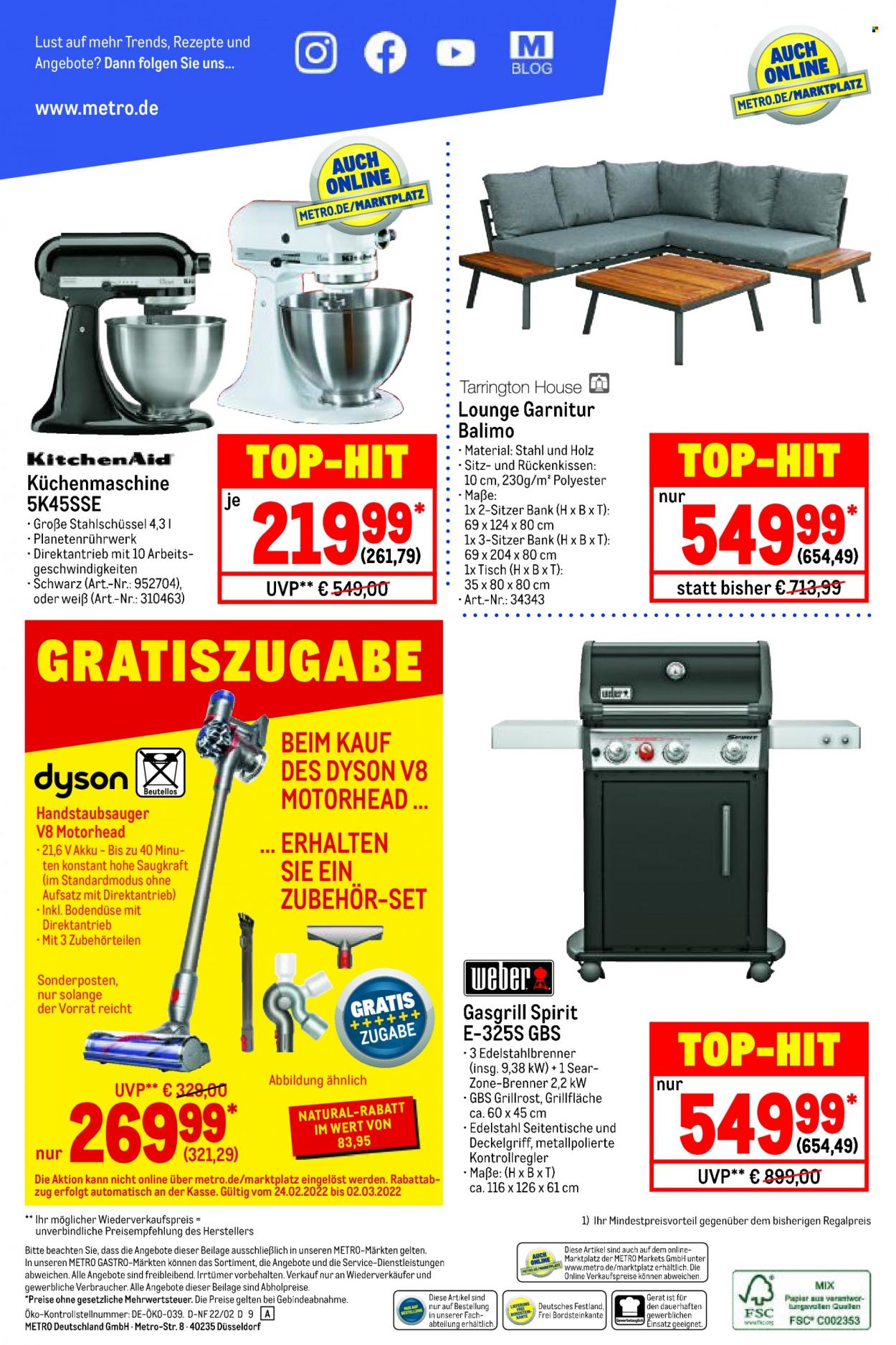 Metro Prospekte  - 24.02.2022 - 2.03.2022. Seite 16