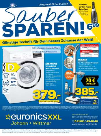 Prospekte Euronics - 18.02.2022 - 24.02.2022.