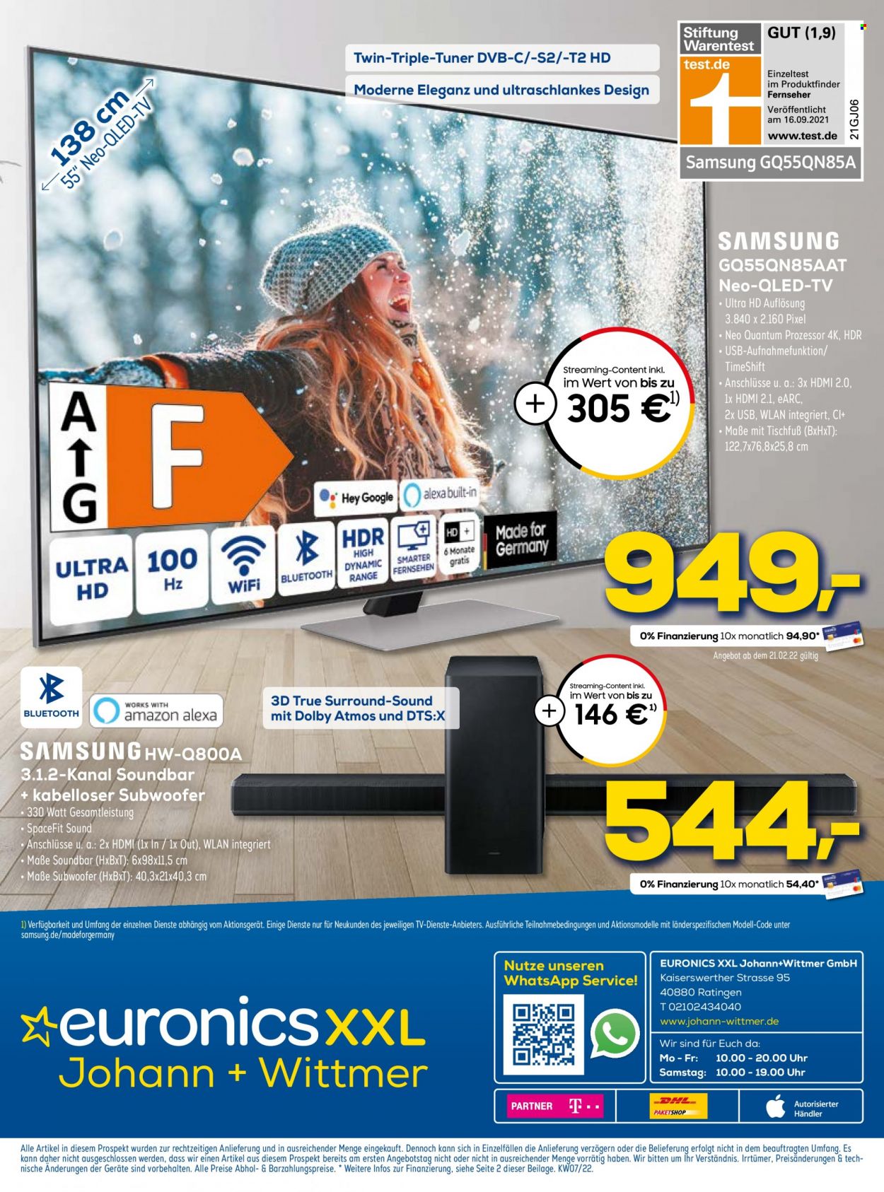 Euronics Prospekte  - 18.02.2022 - 24.02.2022. Seite 12