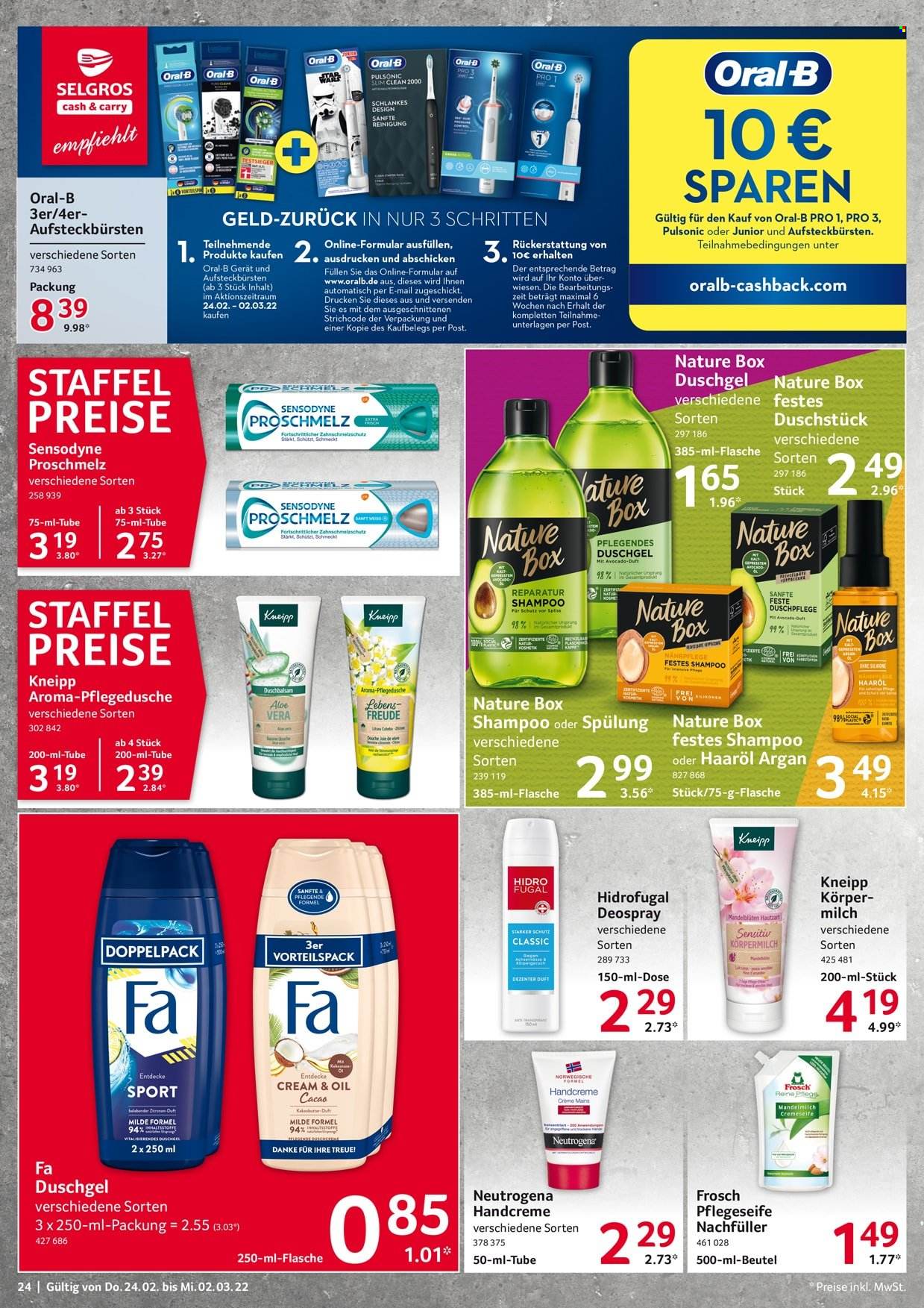 Selgros Prospekte  - 24.02.2022 - 2.03.2022. Seite 24
