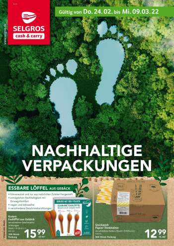 Prospekte Selgros - 24.02.2022 - 9.03.2022.