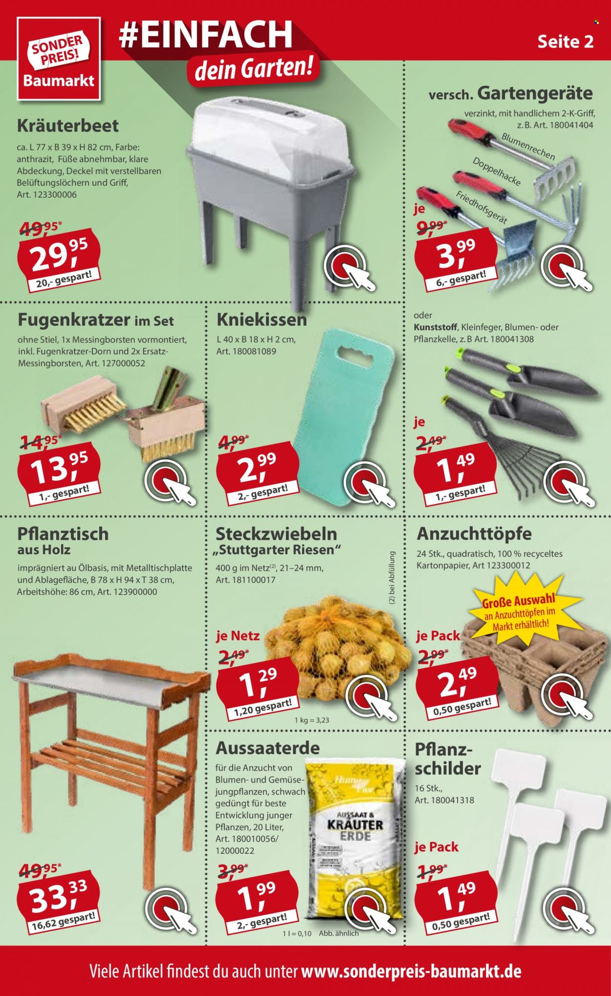Sonderpreis-Baumarkt Prospekte  - 26.02.2022 - 4.03.2022. Seite 2