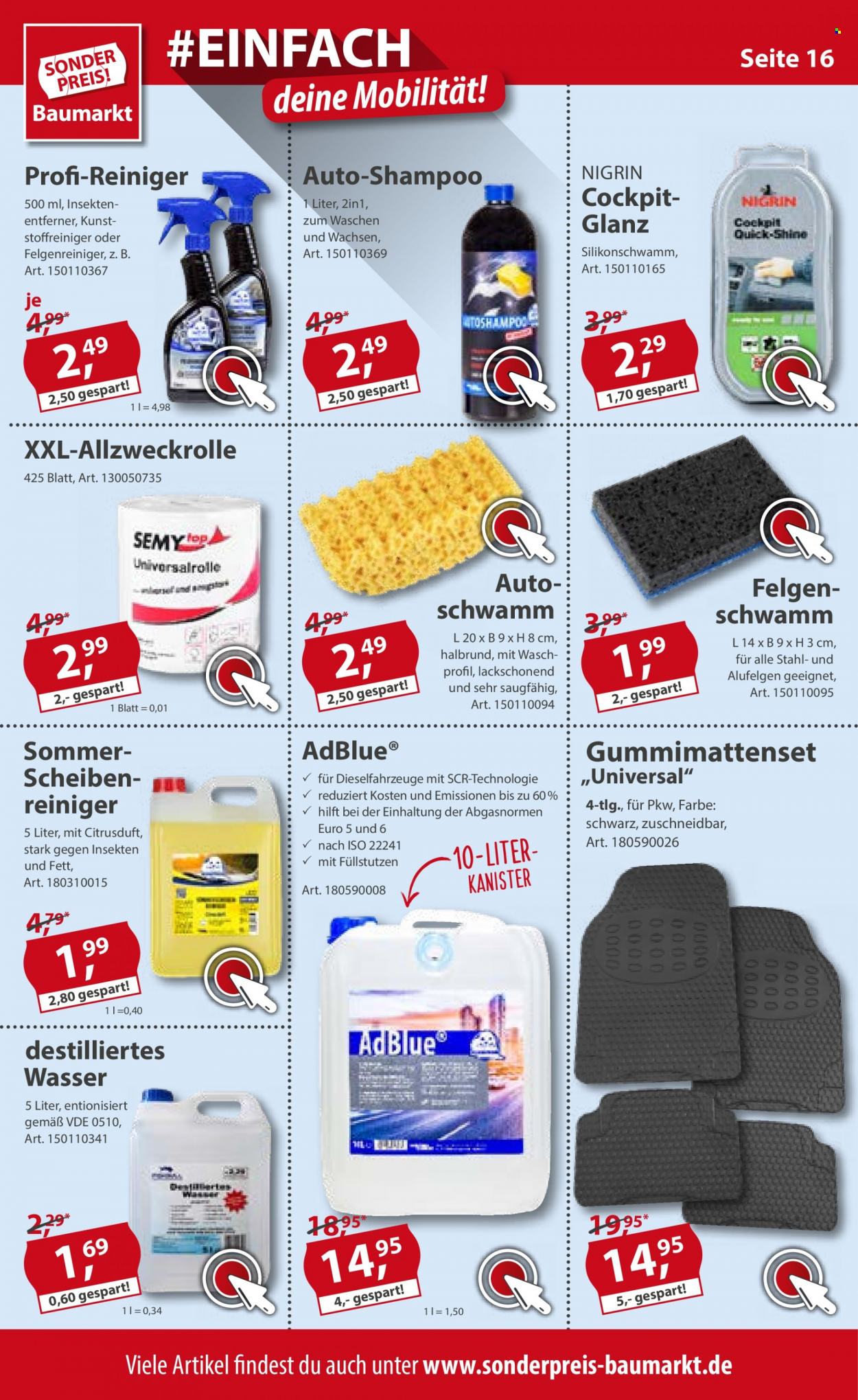 Sonderpreis-Baumarkt Prospekte  - 26.02.2022 - 4.03.2022. Seite 16