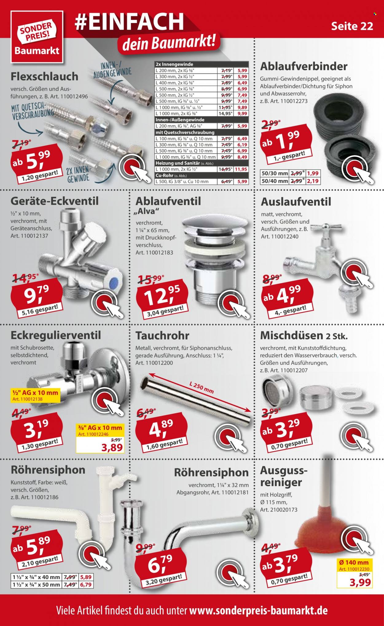 Sonderpreis-Baumarkt Prospekte  - 26.02.2022 - 4.03.2022. Seite 22
