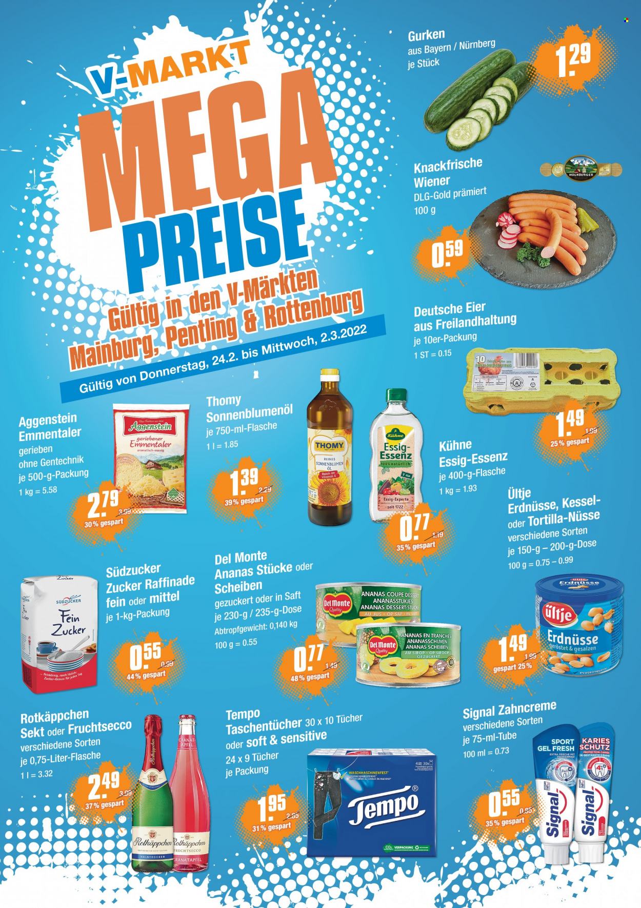 V-Markt Prospekte  - 24.02.2022 - 2.03.2022. Seite 1