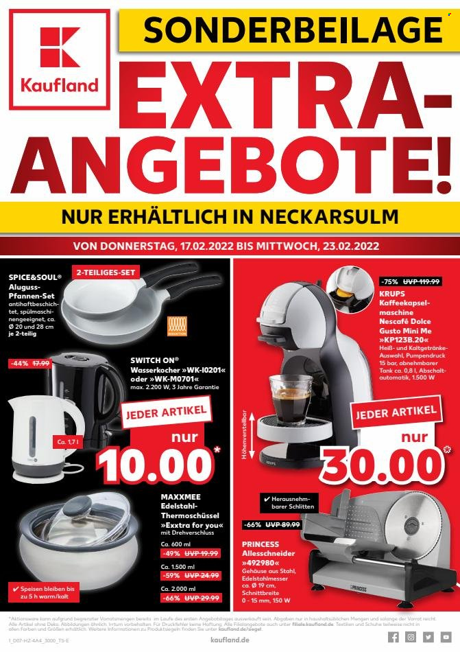 Kaufland Prospekte  - 19.02.2022 - 19.02.2022. Seite 1