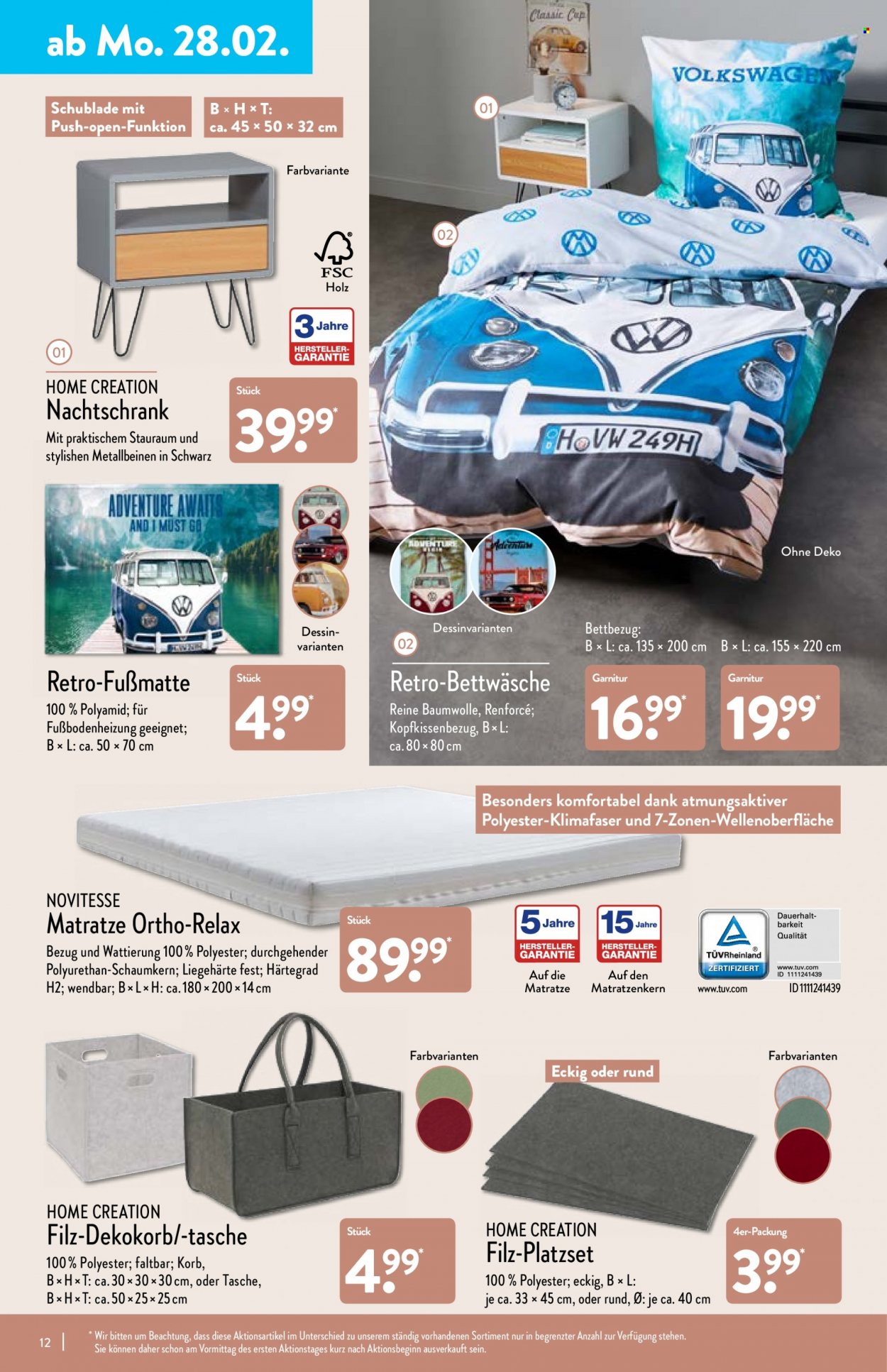 ALDI Nord Prospekte  - 28.02.2022 - 5.03.2022. Seite 12
