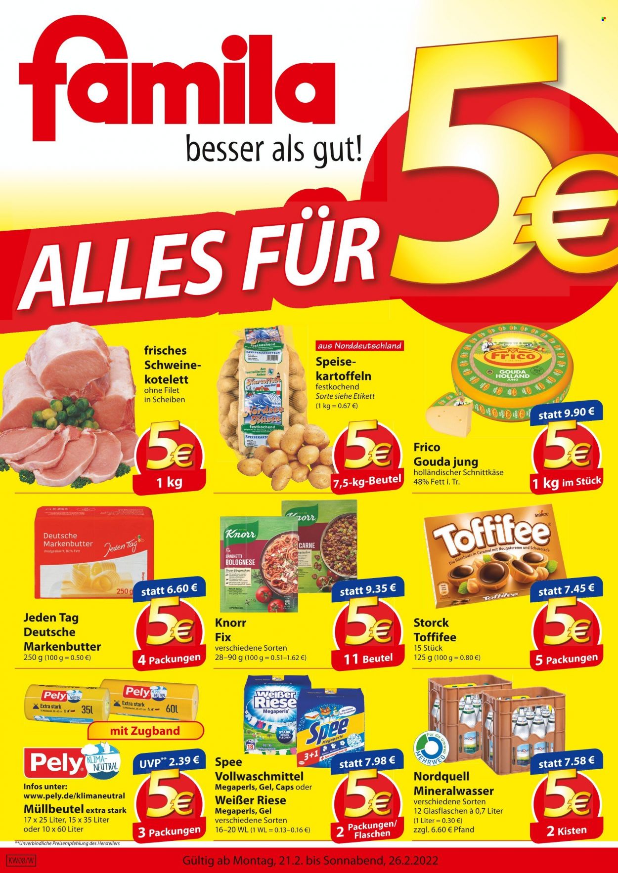 famila Prospekte  - 21.02.2022 - 26.02.2022. Seite 1