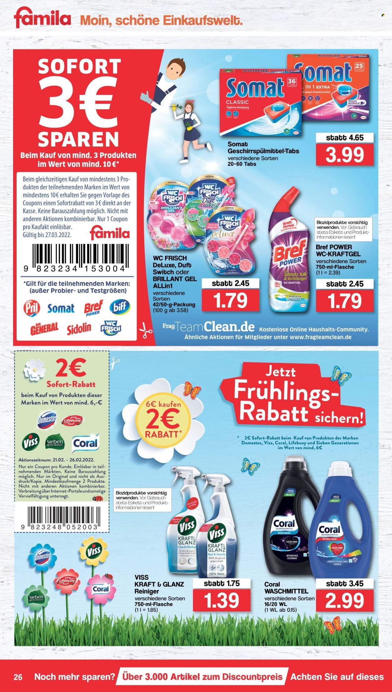 famila Prospekte  - 21.02.2022 - 26.02.2022. Seite 26