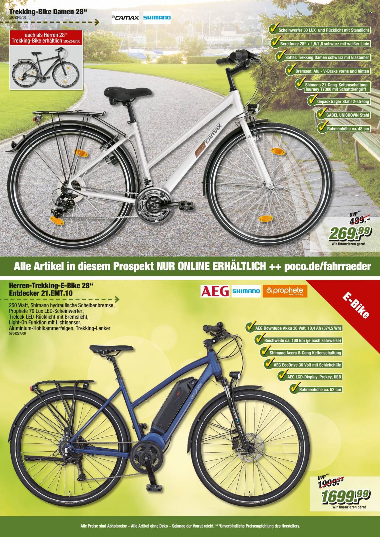 thumbnail - Prospekte Poco - 19.02.2022 - 22.07.2022 - Produkte in Aktion - AEG, E-Bike. Seite 3.