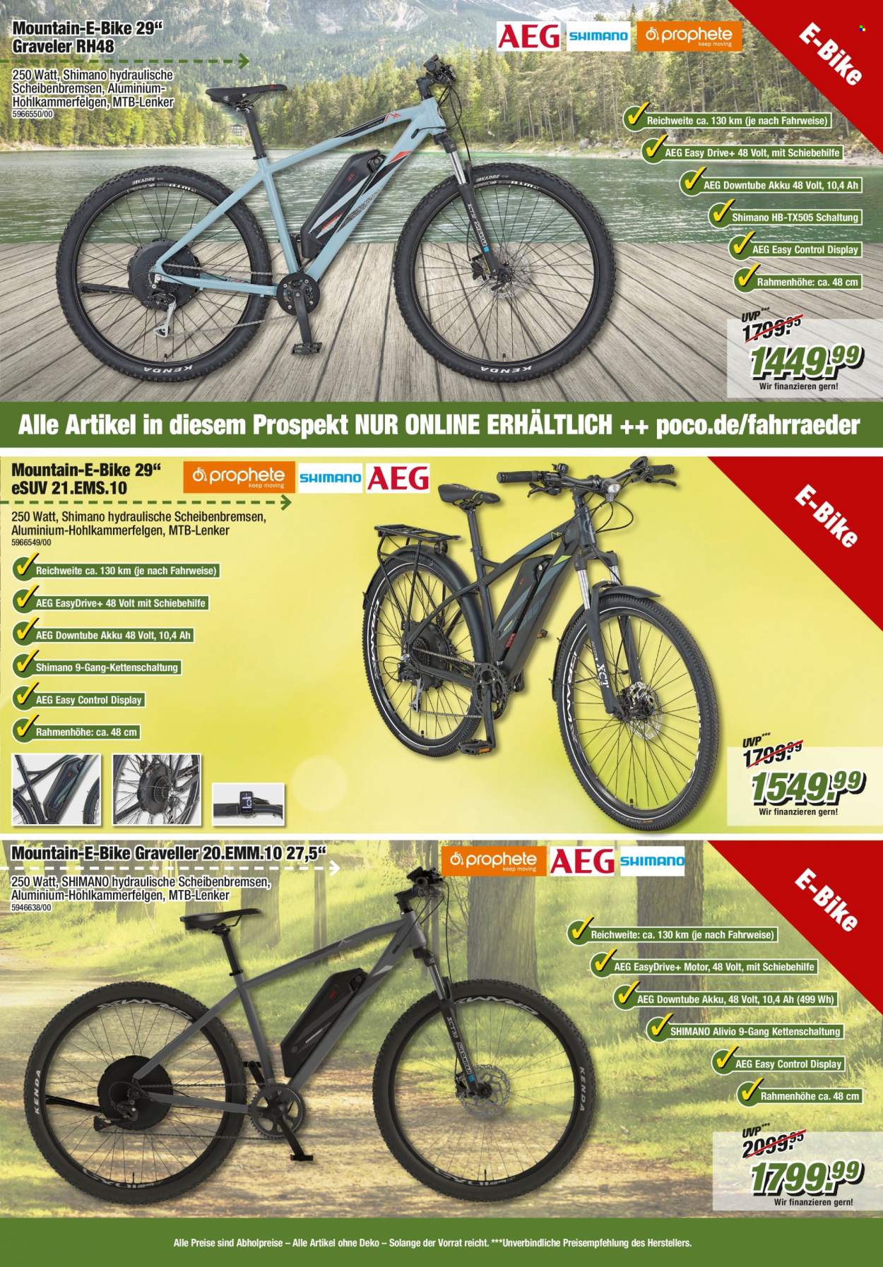 thumbnail - Prospekte Poco - 19.02.2022 - 22.07.2022 - Produkte in Aktion - AEG, E-Bike. Seite 5.