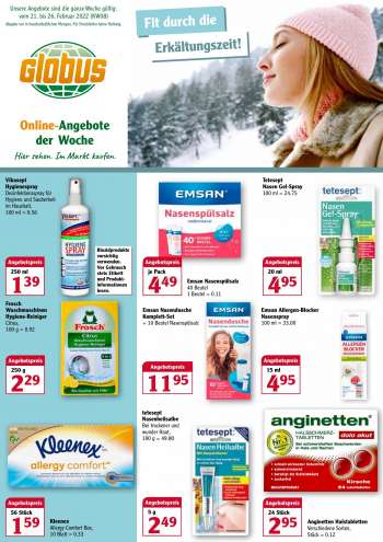 Prospekte Globus - 21.02.2022 - 26.02.2022.