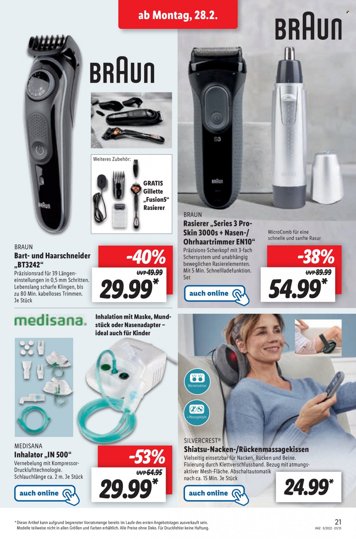 Lidl Prospekte  - 28.02.2022 - 5.03.2022. Seite 21