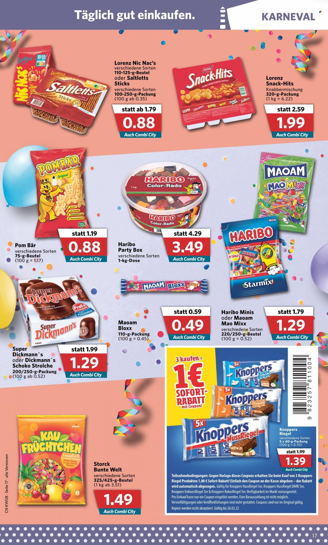 Combi Prospekte  - 21.02.2022 - 26.02.2022. Seite 17