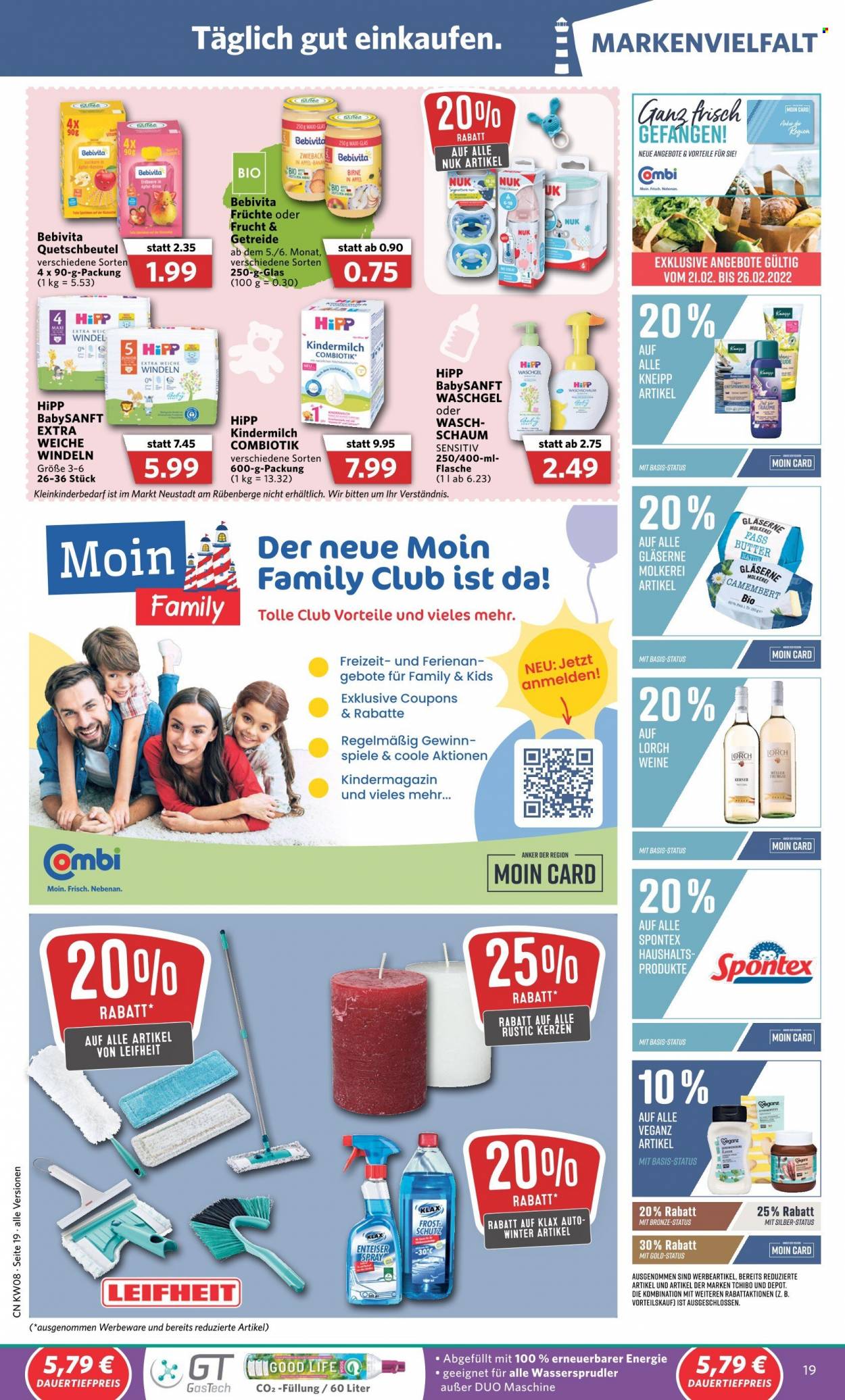 Combi Prospekte  - 21.02.2022 - 26.02.2022. Seite 19