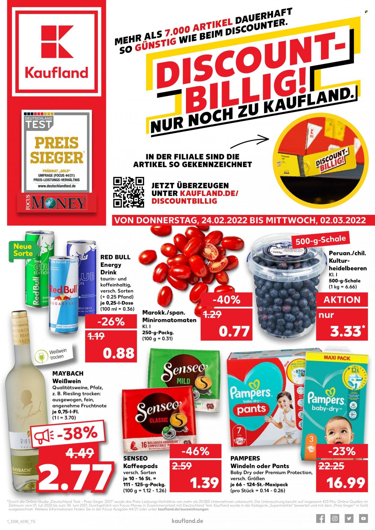 Kaufland Prospekte  - 24.02.2022 - 2.03.2022. Seite 1