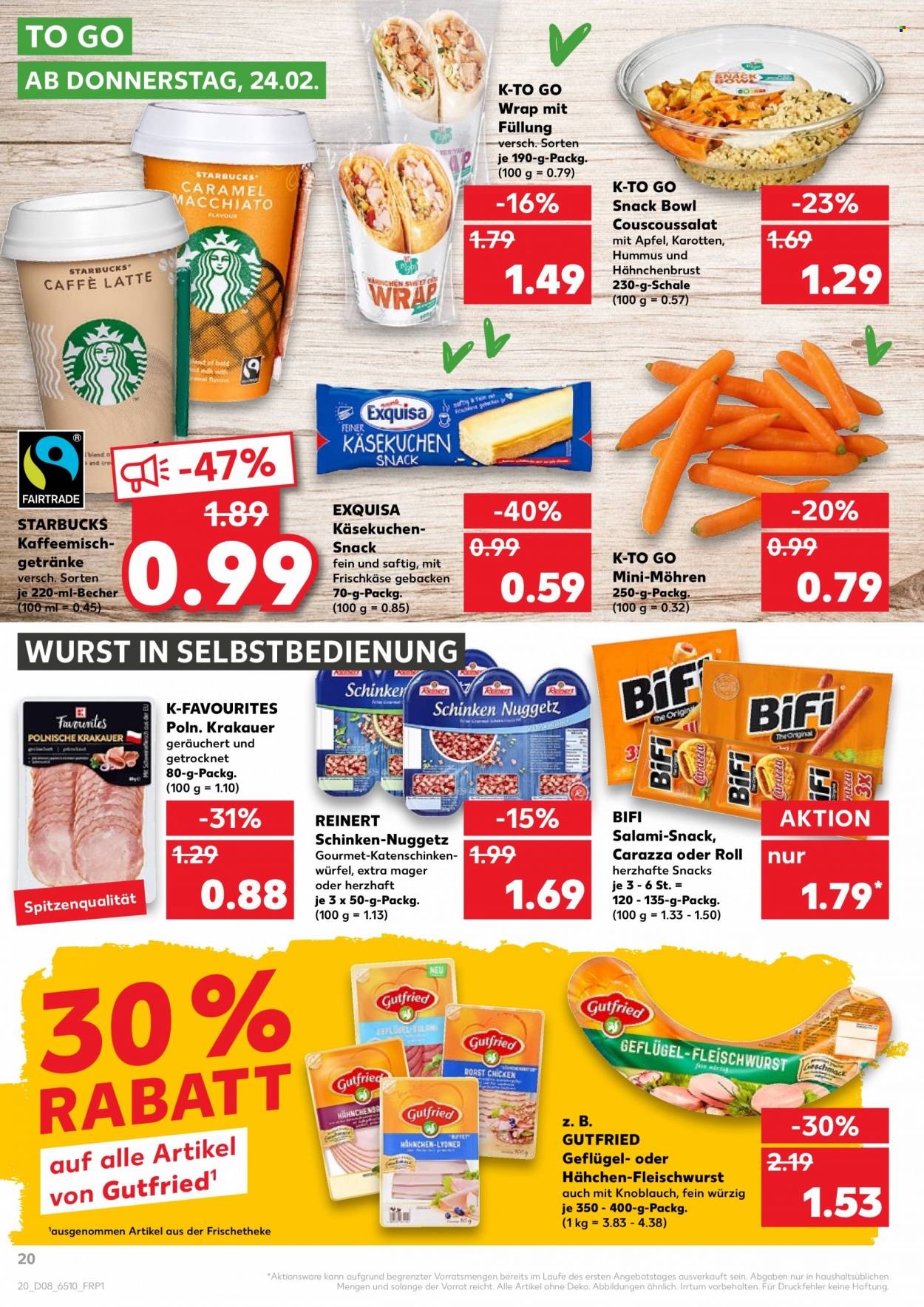 Kaufland Prospekte  - 24.02.2022 - 2.03.2022. Seite 20