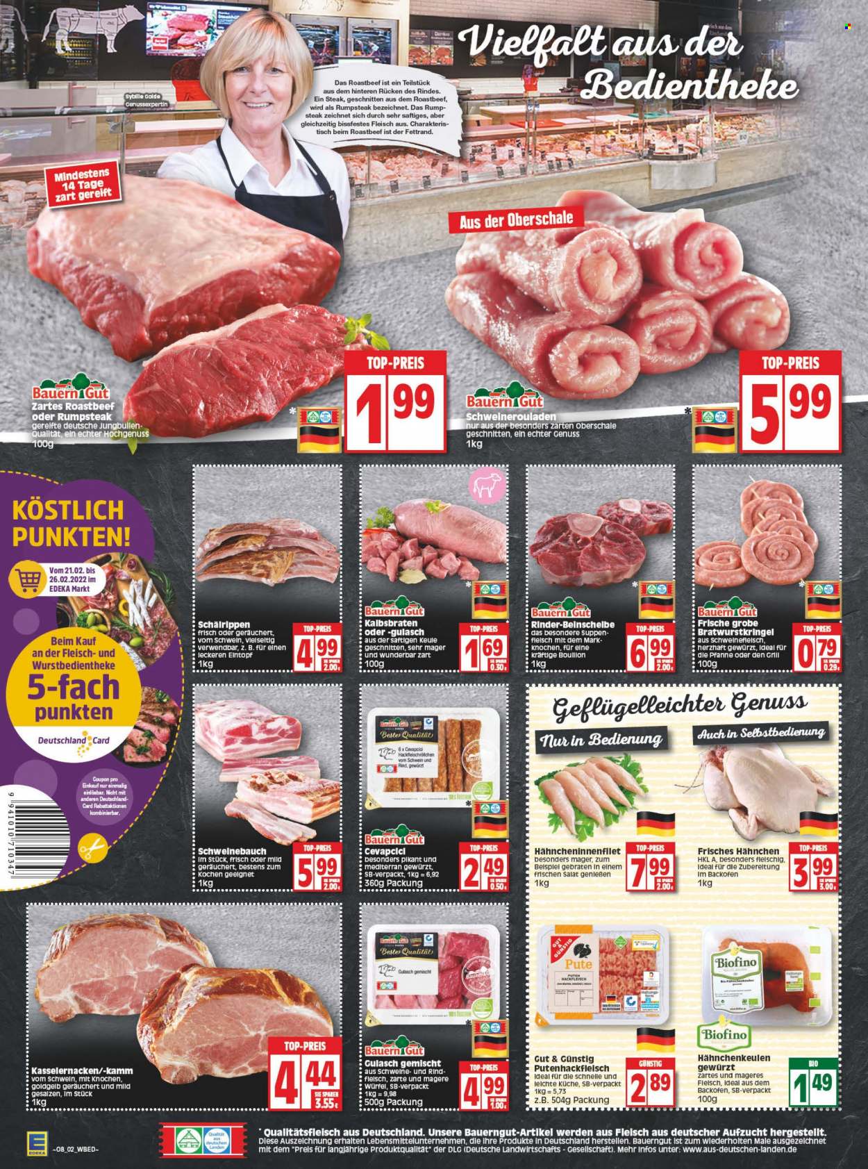 Edeka Prospekte  - 21.02.2022 - 26.02.2022. Seite 2