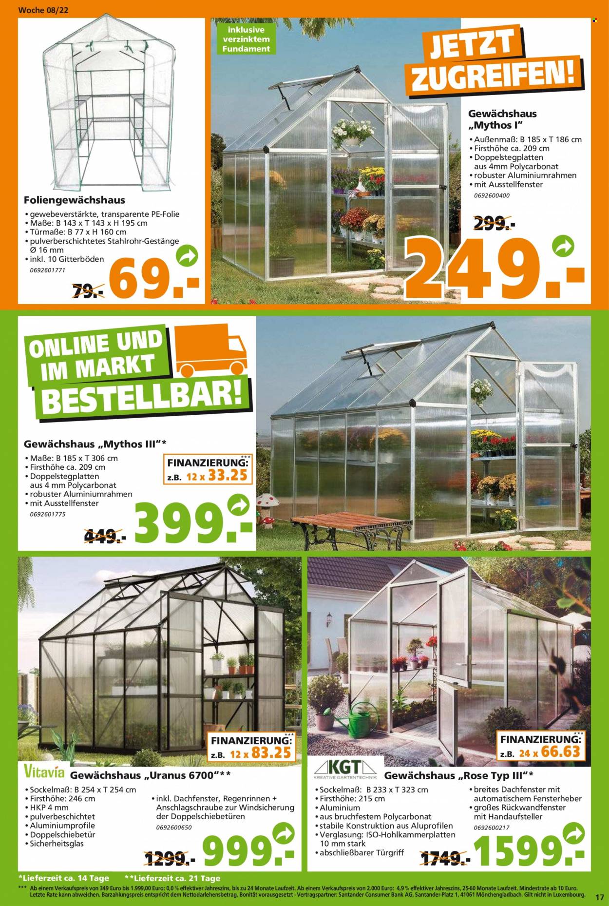 Globus Baumarkt Prospekte  - 21.02.2022 - 26.02.2022. Seite 17