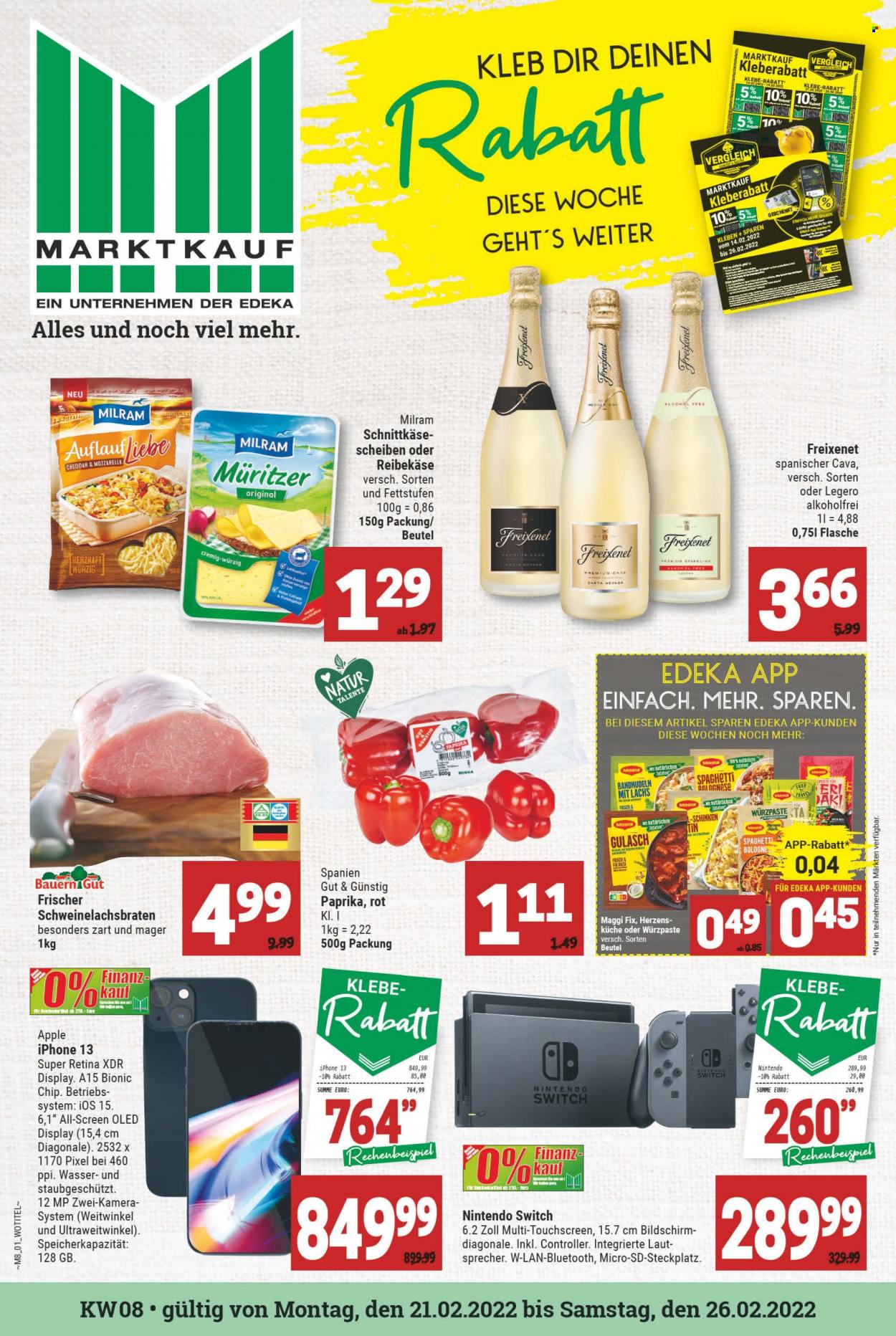 Marktkauf Prospekte  - 21.02.2022 - 26.02.2022. Seite 1