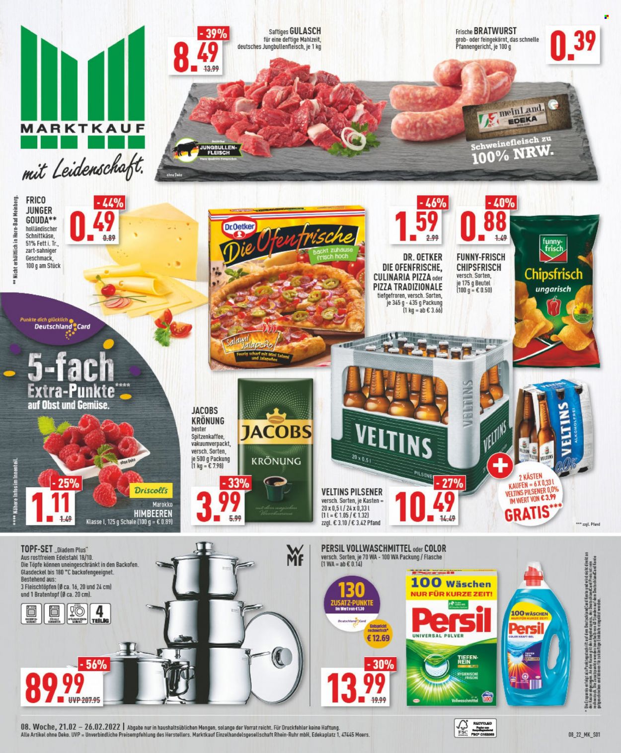 Marktkauf Prospekte  - 21.02.2022 - 26.02.2022. Seite 1