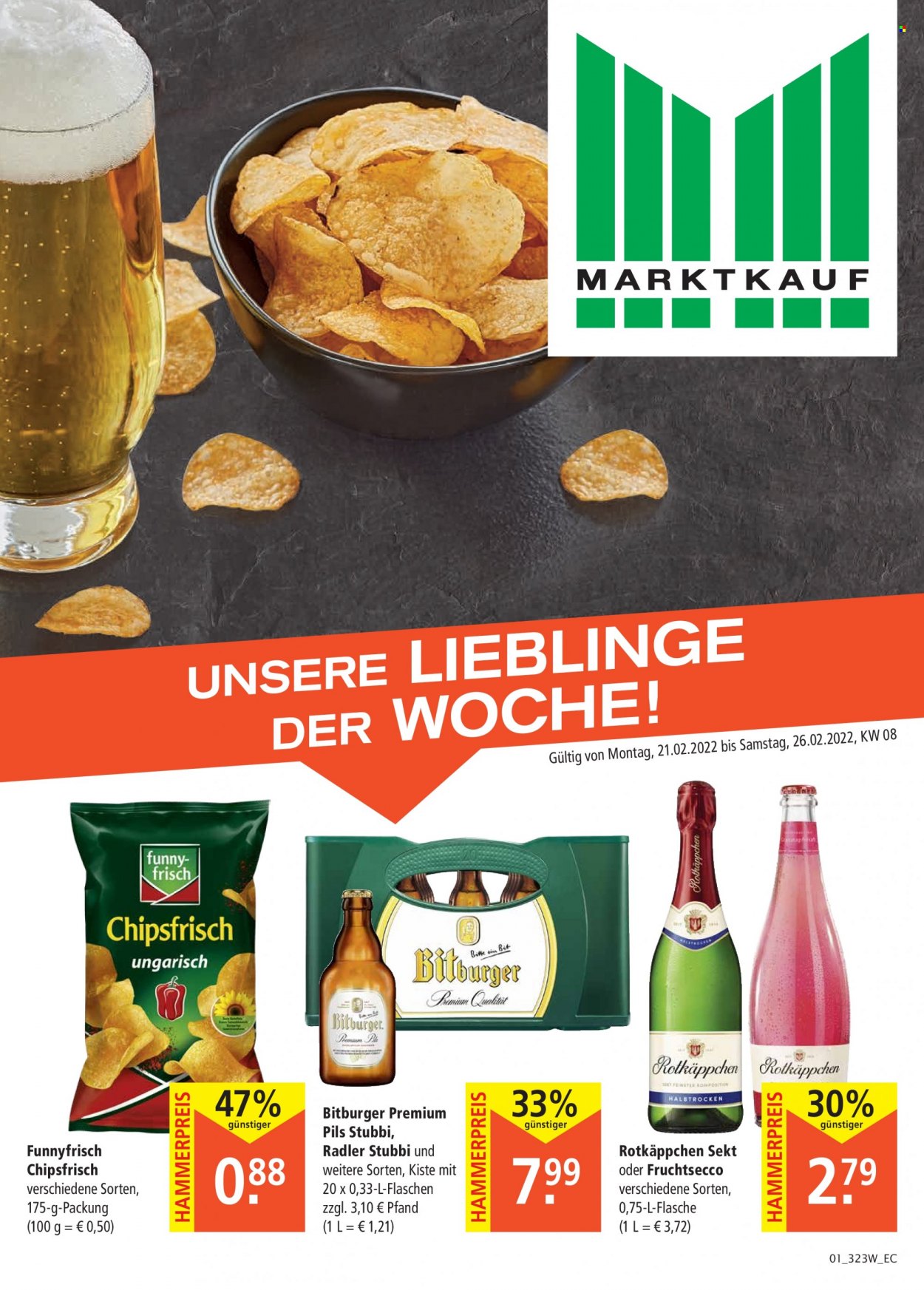 Marktkauf Prospekte  - 21.02.2022 - 26.02.2022. Seite 1