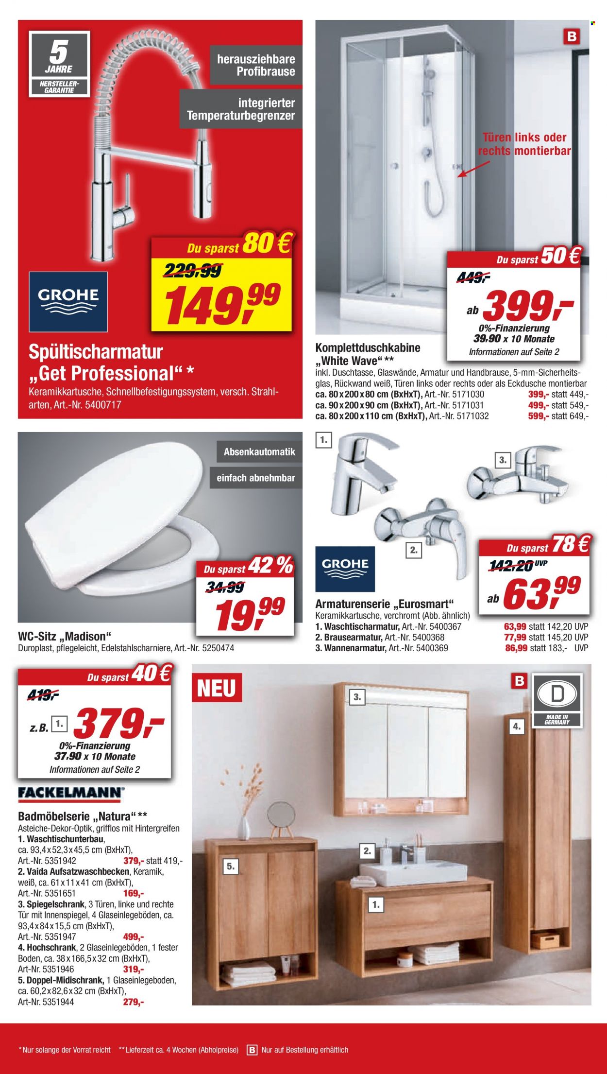 toom Baumarkt Prospekte  - 26.02.2022 - 4.03.2022. Seite 18