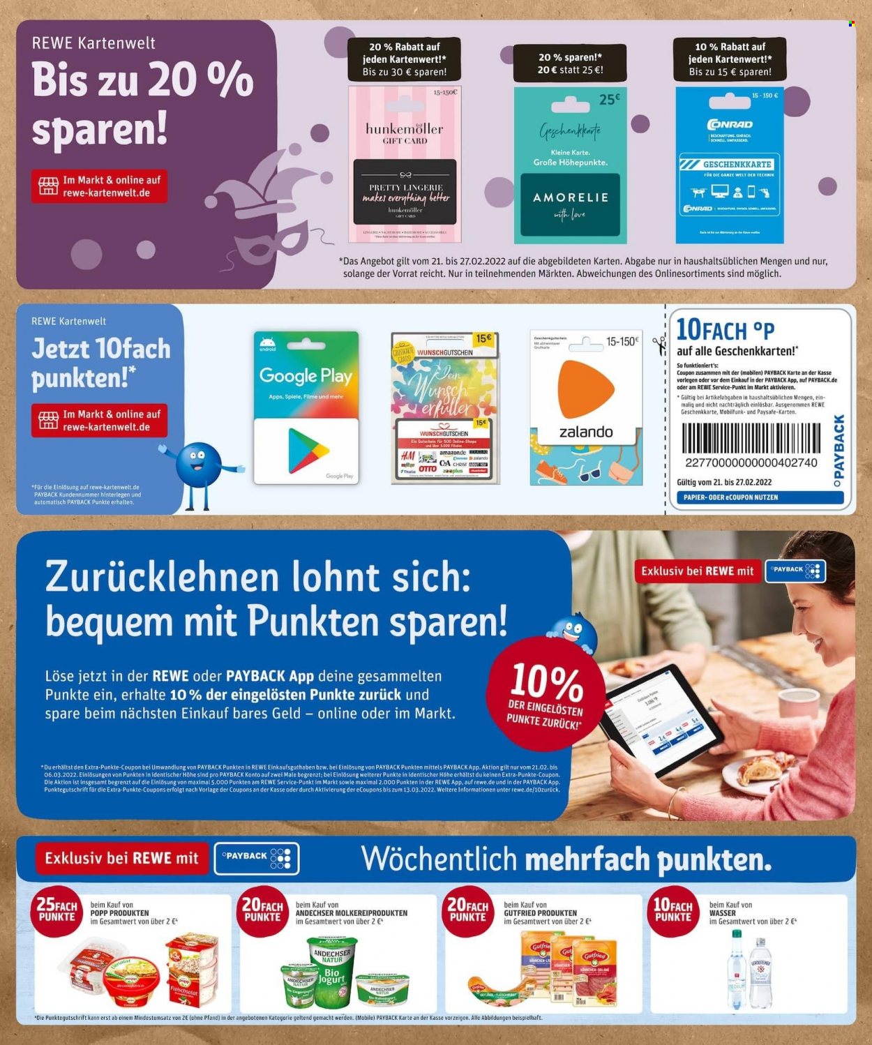 REWE Prospekte  - 21.02.2022 - 26.02.2022. Seite 24