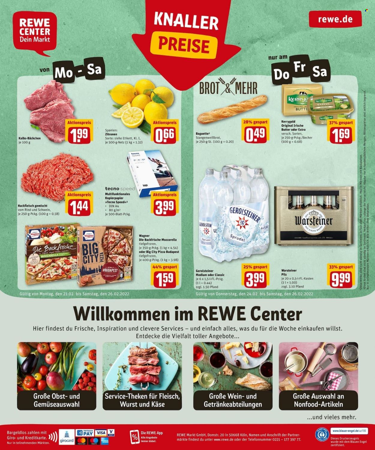 REWE Prospekte  - 21.02.2022 - 26.02.2022. Seite 31