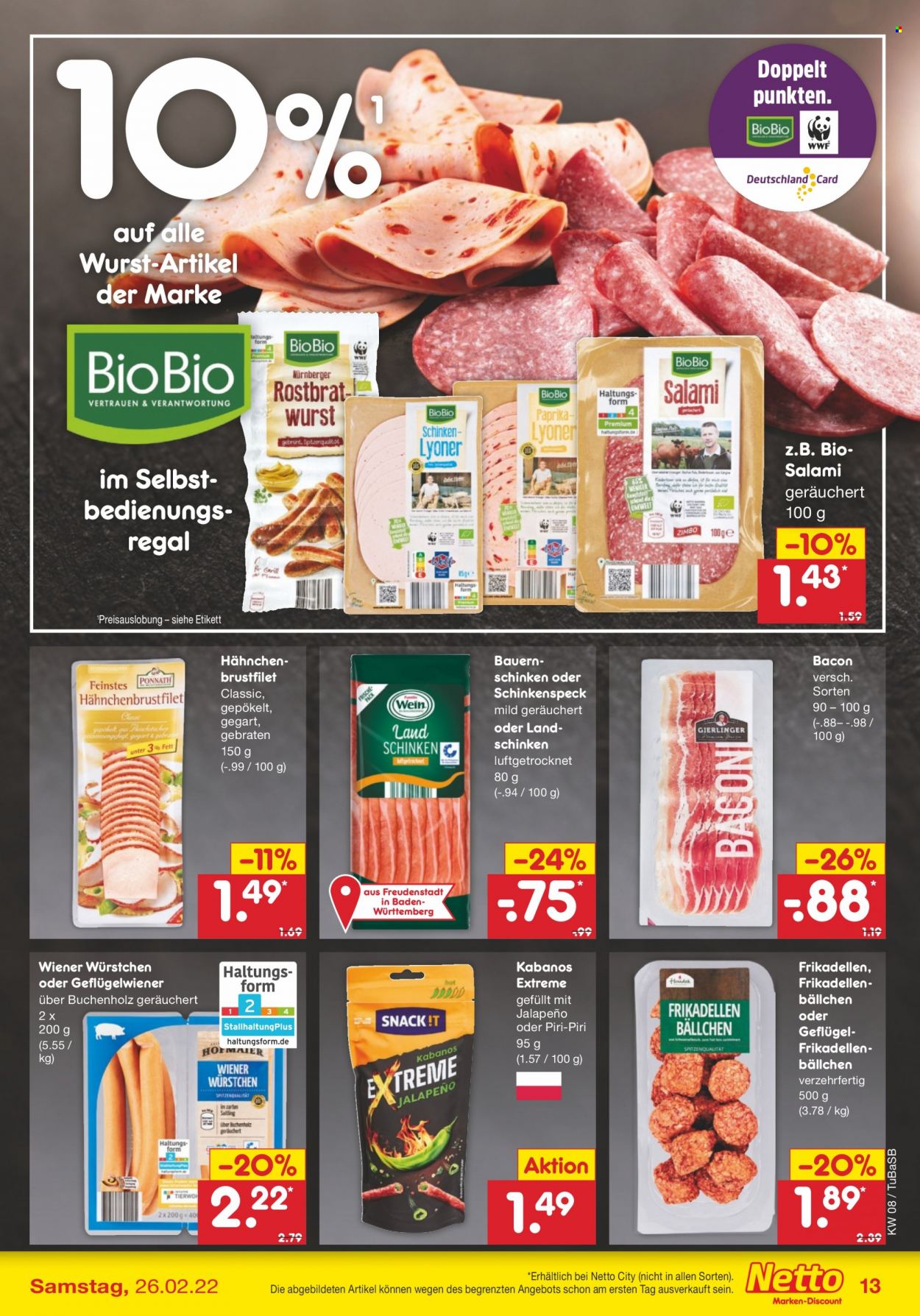 Netto Marken-Discount Prospekte  - 21.02.2022 - 26.02.2022. Seite 13