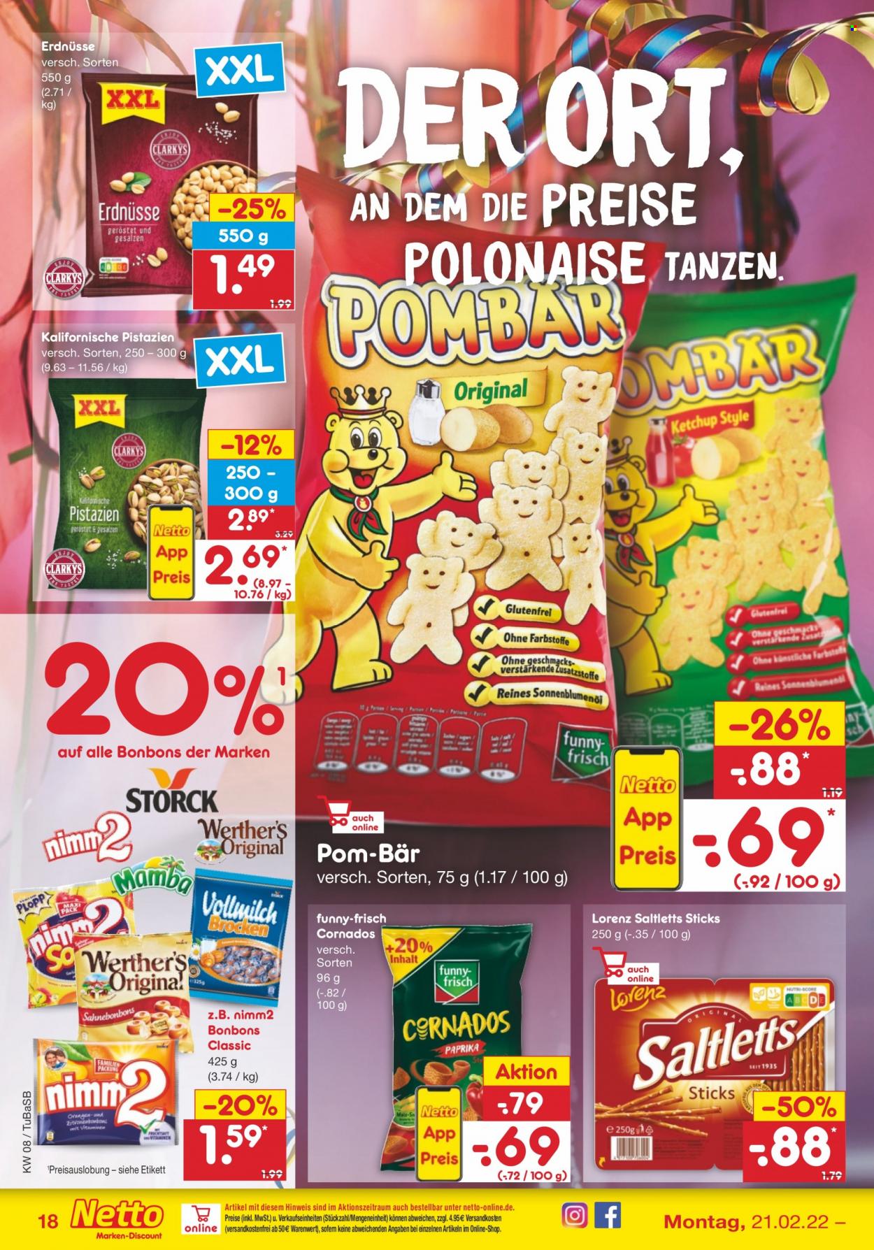 Netto Marken-Discount Prospekte  - 21.02.2022 - 26.02.2022. Seite 18