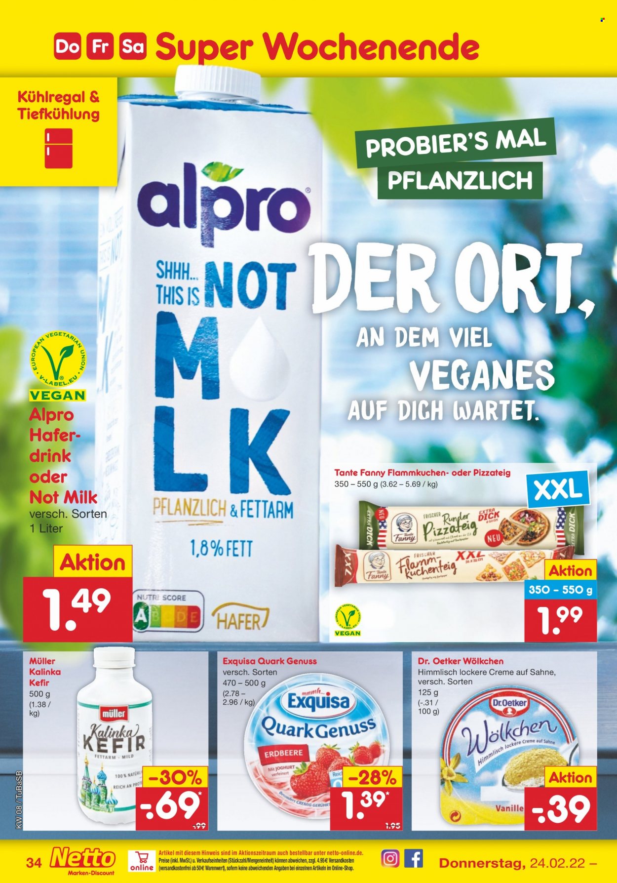Netto Marken-Discount Prospekte  - 21.02.2022 - 26.02.2022. Seite 34