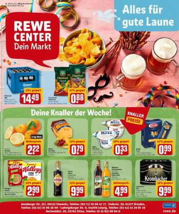 Prospekte REWE - 21.02.2022 - 26.02.2022.