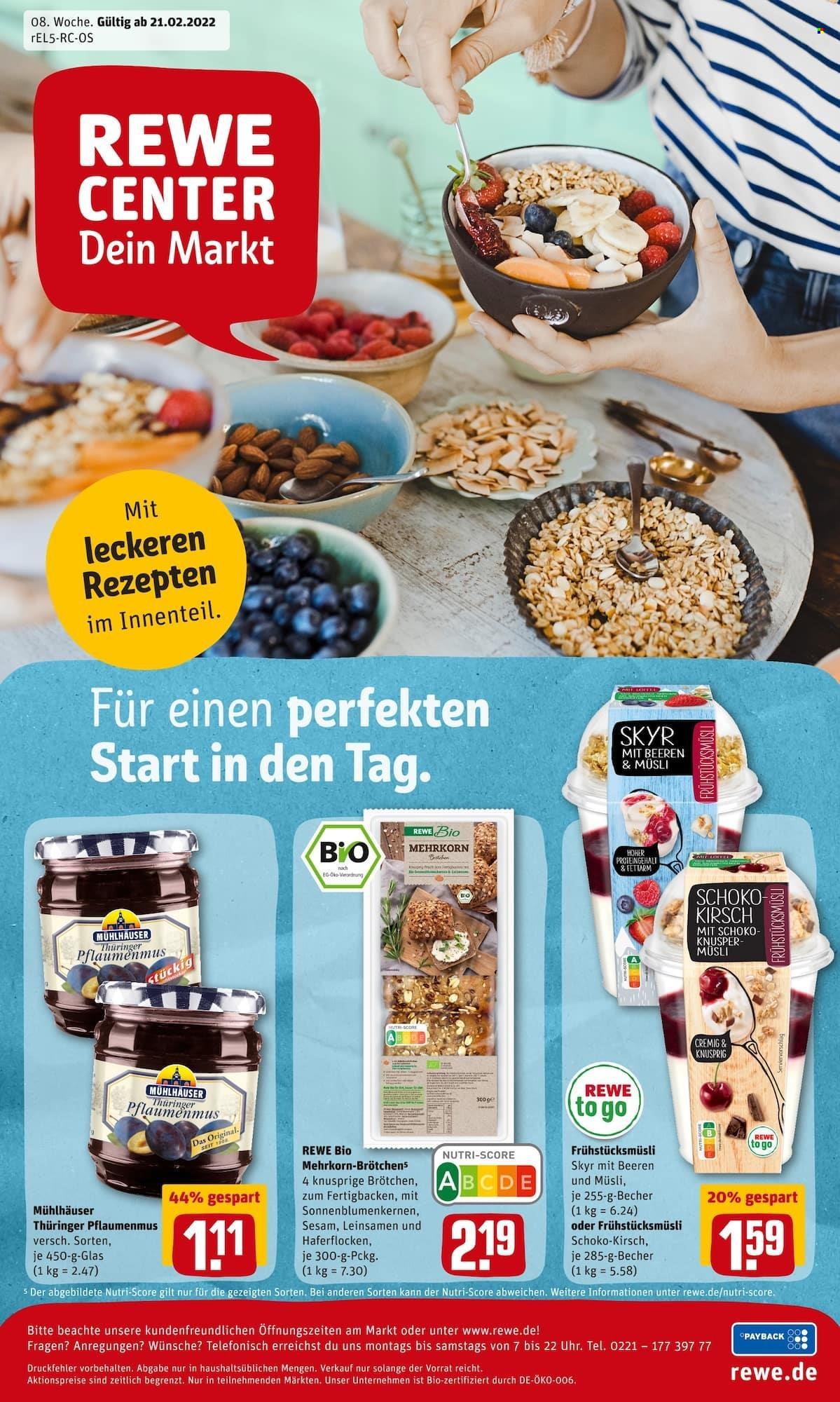 REWE Prospekte  - 21.02.2022 - 26.02.2022. Seite 25