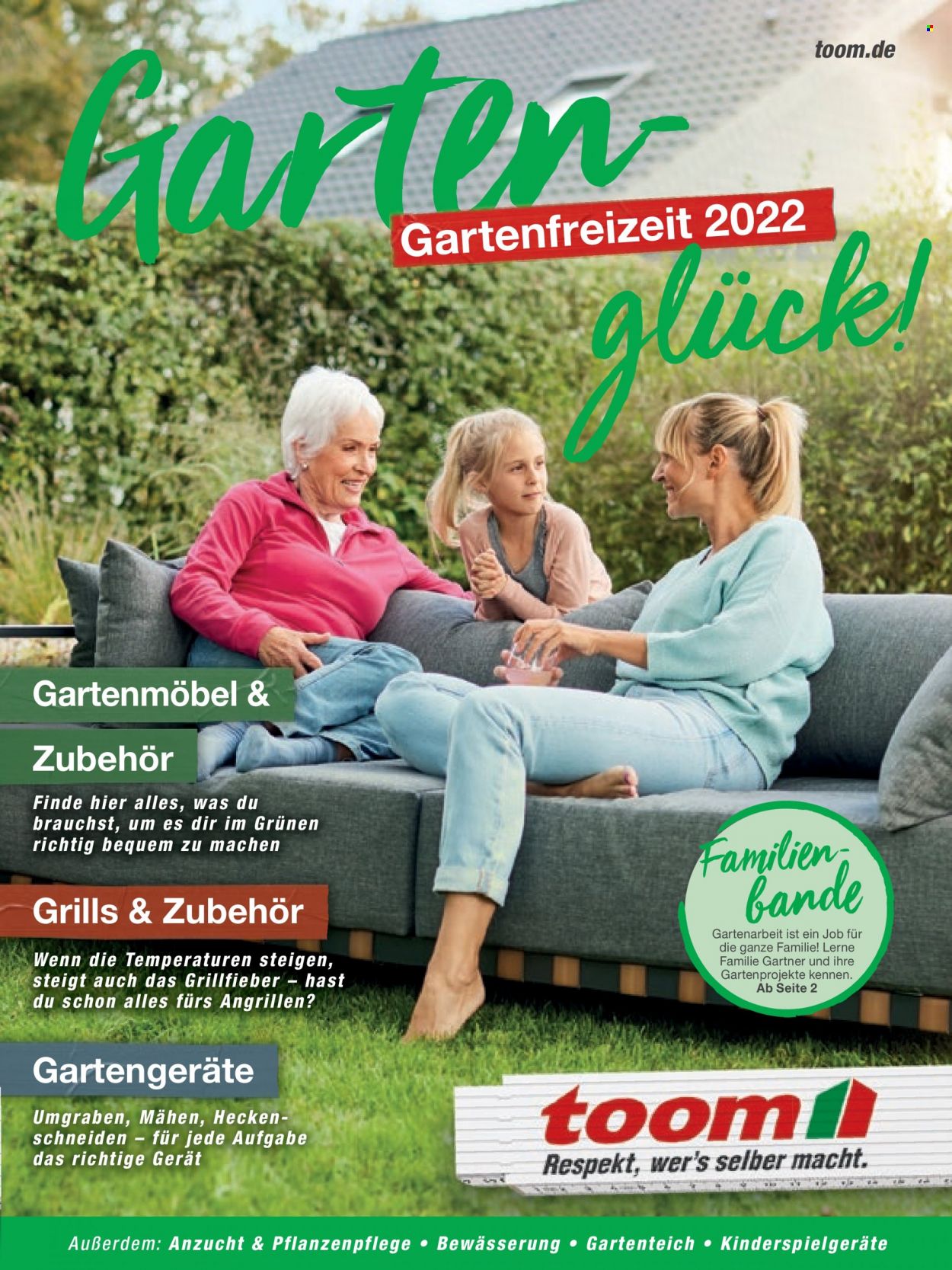 toom Baumarkt Prospekte  - 22.02.2022 - 30.04.2022. Seite 1