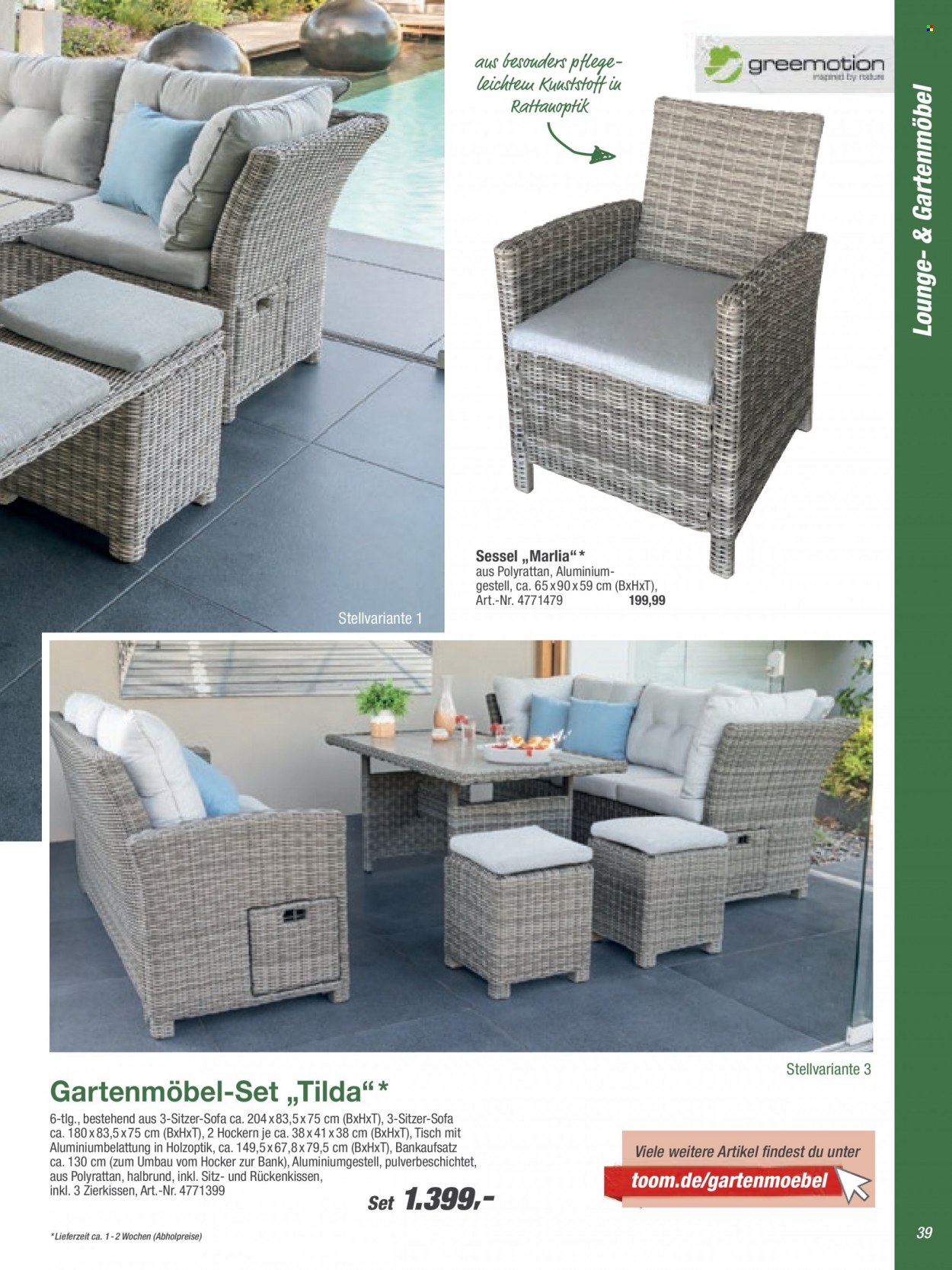 toom Baumarkt Prospekte  - 22.02.2022 - 30.04.2022. Seite 39