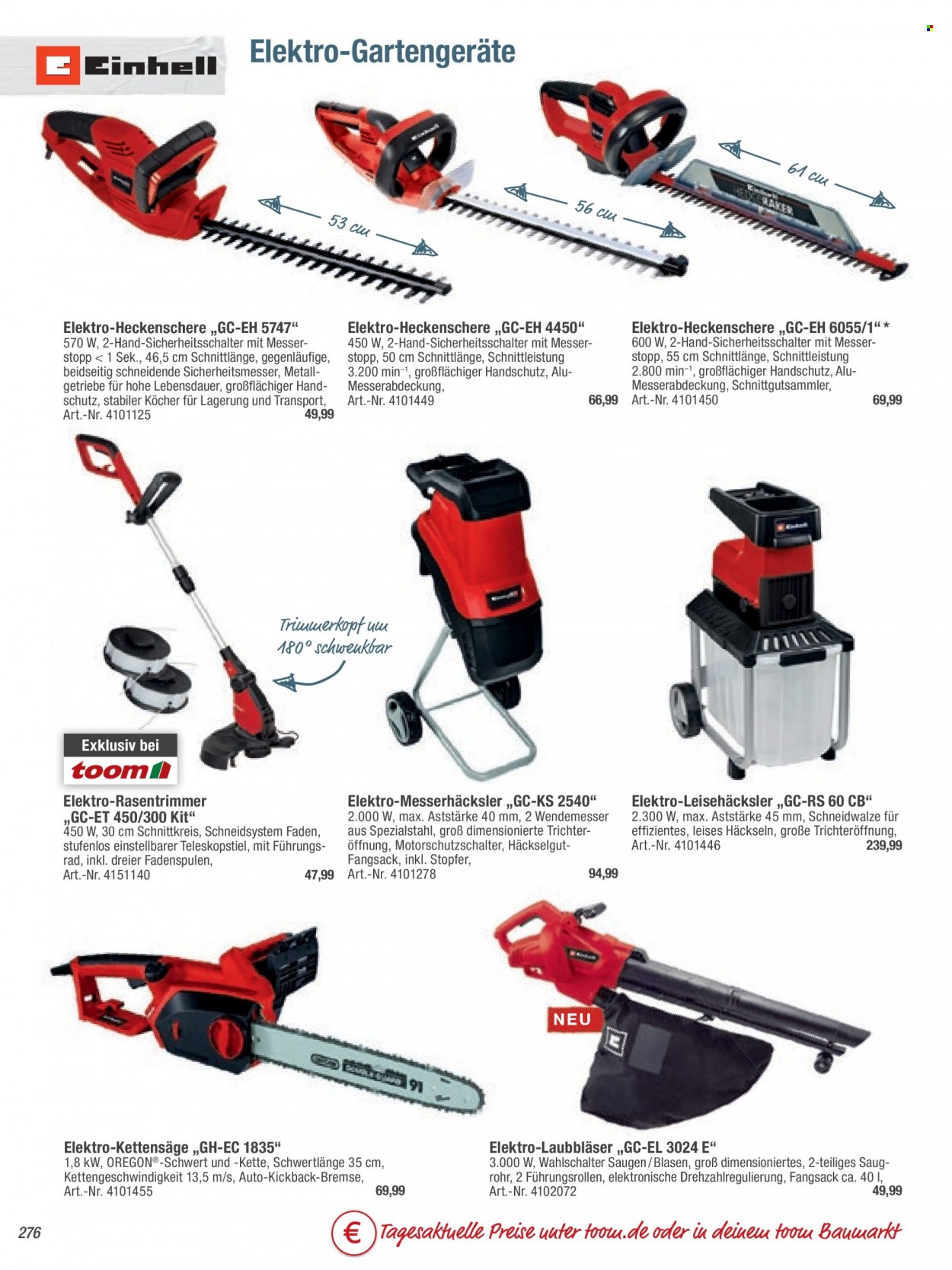 toom Baumarkt Prospekte  - 22.02.2022 - 30.04.2022. Seite 276