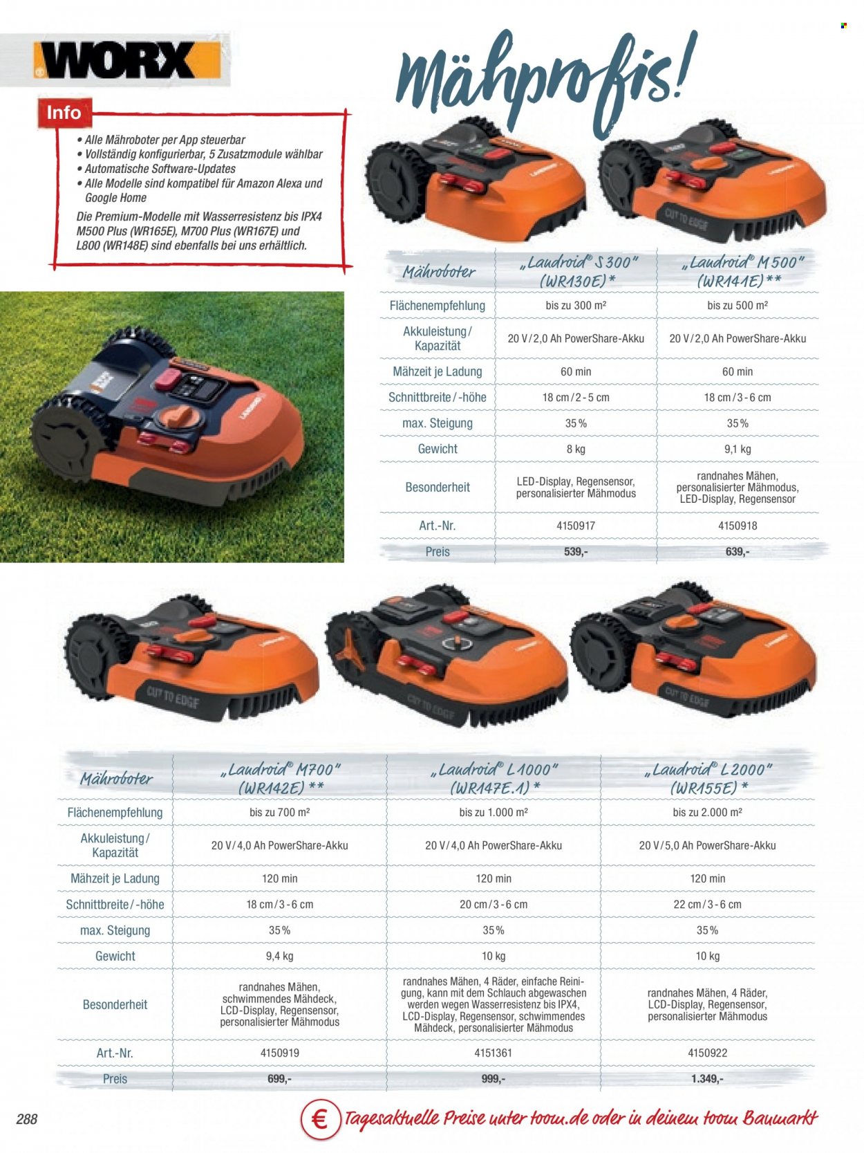 toom Baumarkt Prospekte  - 22.02.2022 - 30.04.2022. Seite 288