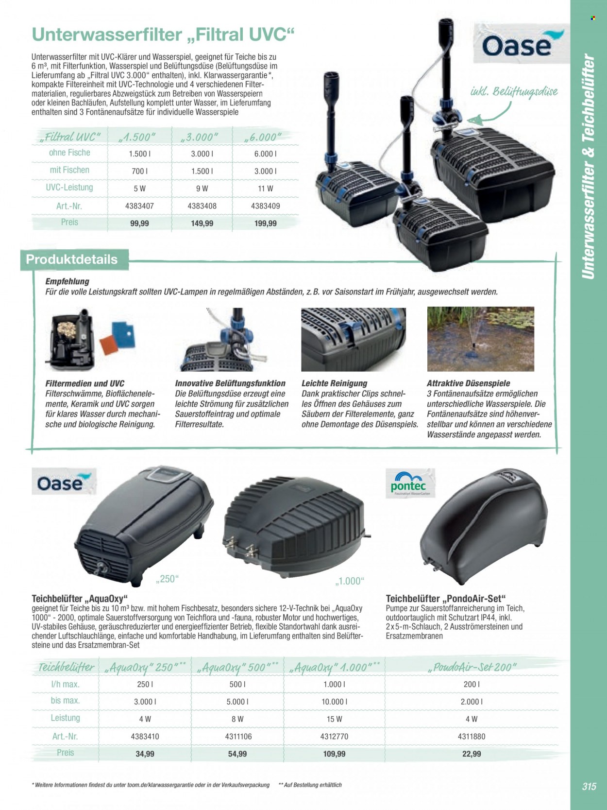 toom Baumarkt Prospekte  - 22.02.2022 - 30.04.2022. Seite 315