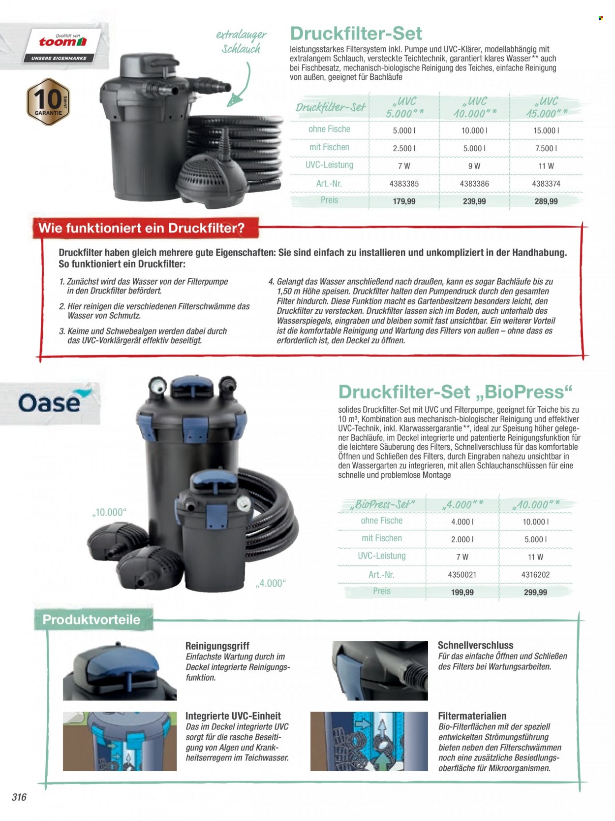 toom Baumarkt Prospekte  - 22.02.2022 - 30.04.2022. Seite 316