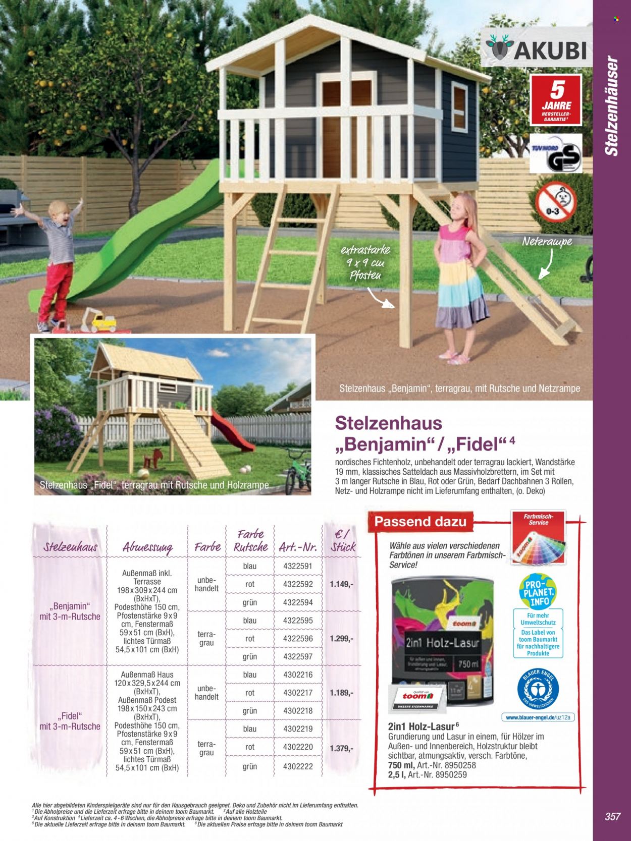 toom Baumarkt Prospekte  - 22.02.2022 - 30.04.2022. Seite 357