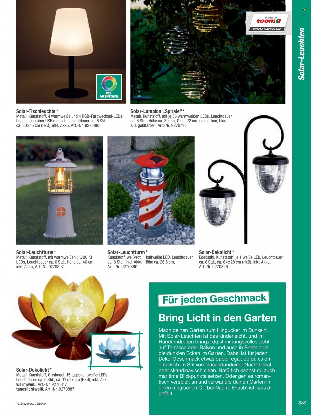 toom Baumarkt Prospekte  - 22.02.2022 - 30.04.2022. Seite 373